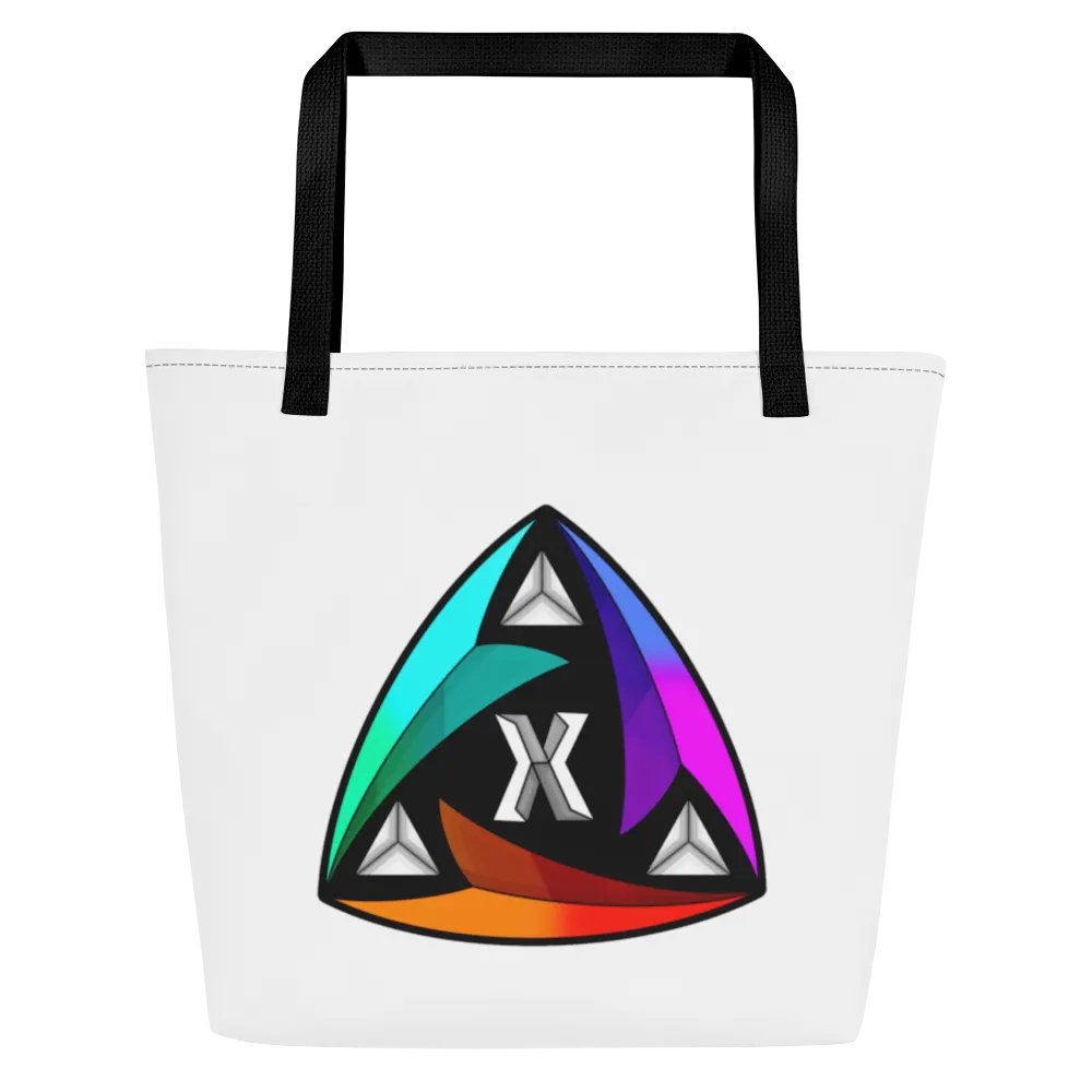 X Logo White Tote product image (1)