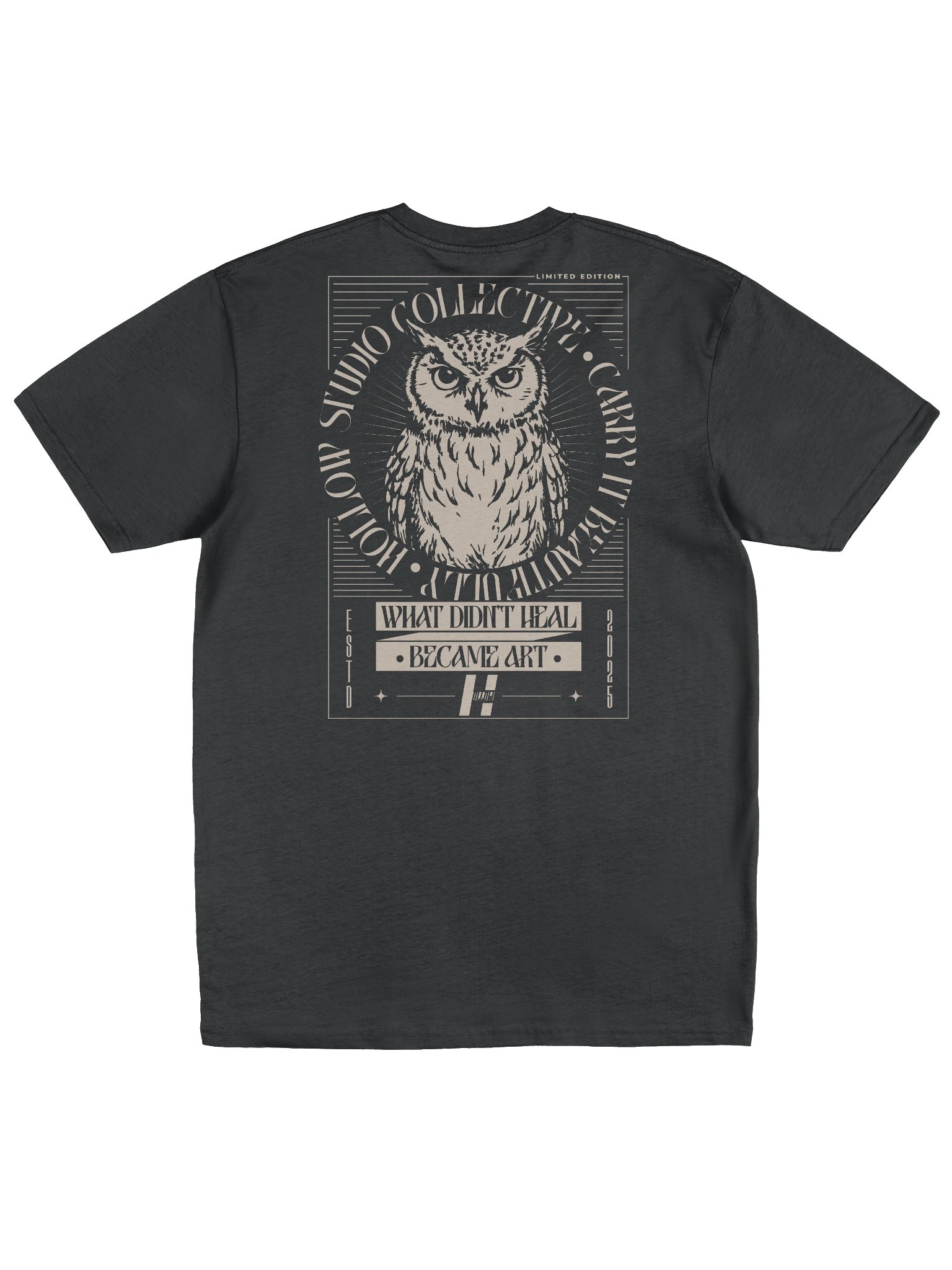 Hollow 'Limited Edition' Owl Tee | Collection I product image (1)