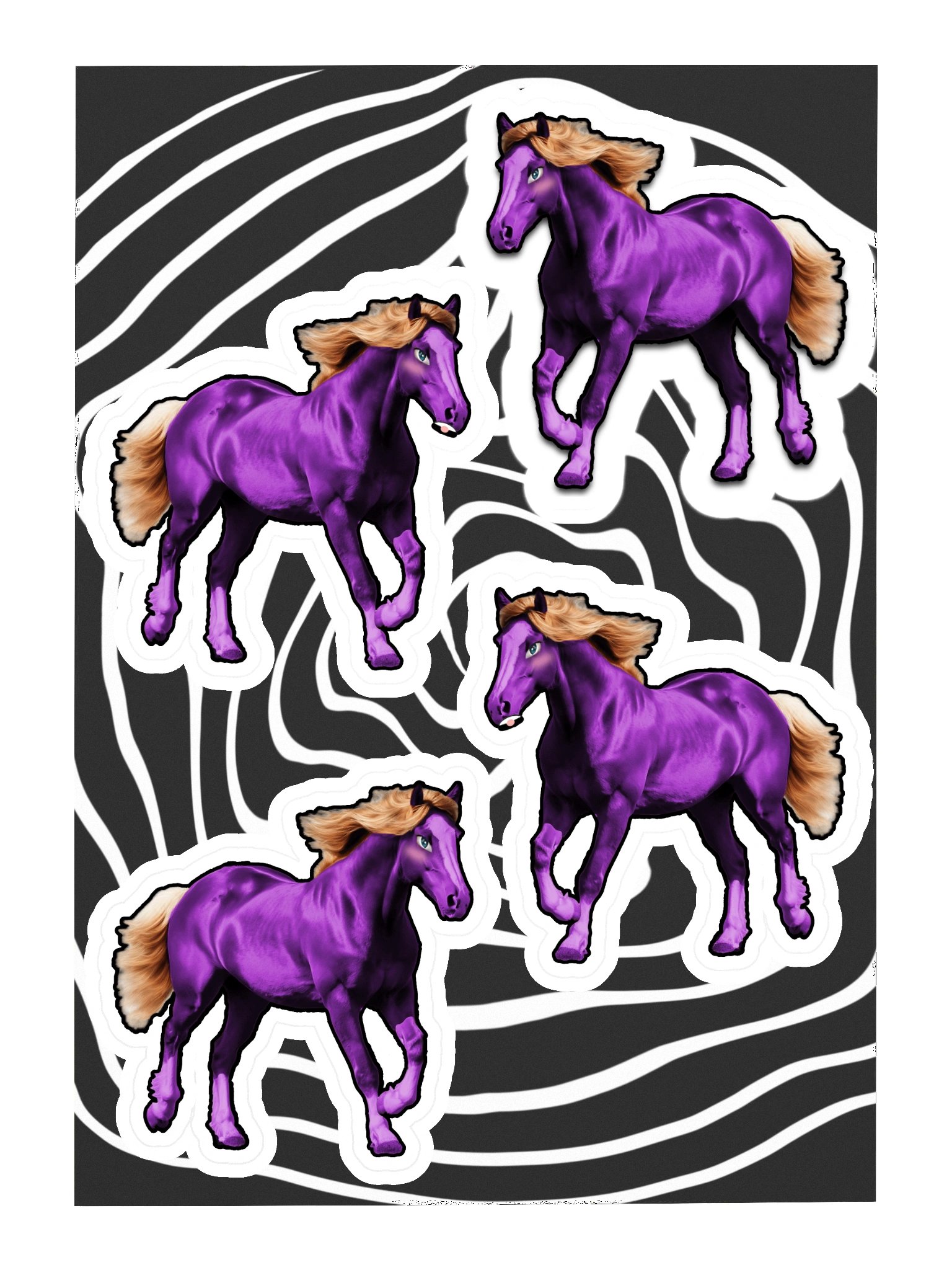 PUPPET STICKER | david horselhoof product image (3)