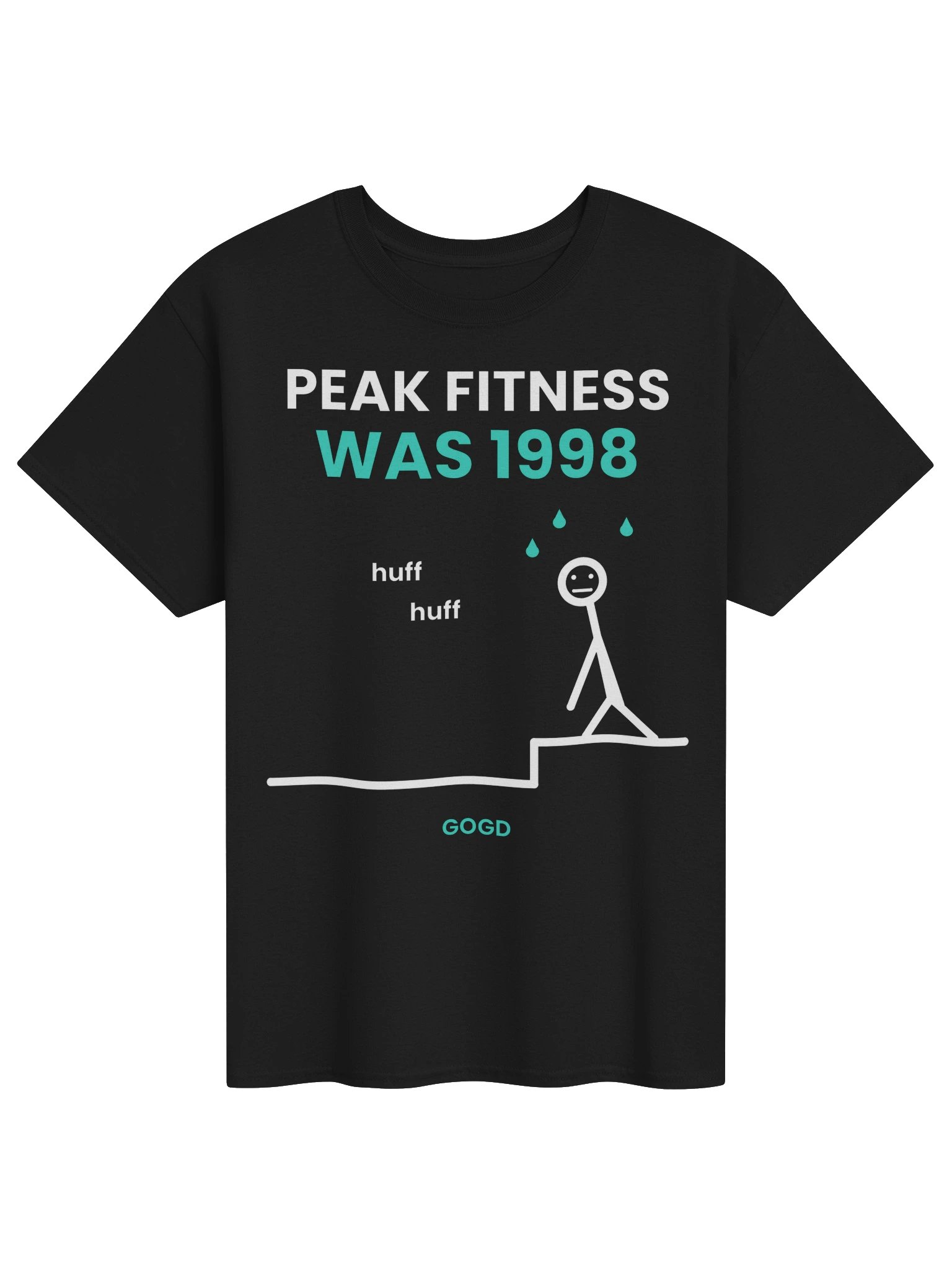 Peak Fitness Was 1998 – Funny Dad Bod Shirt product image (1)