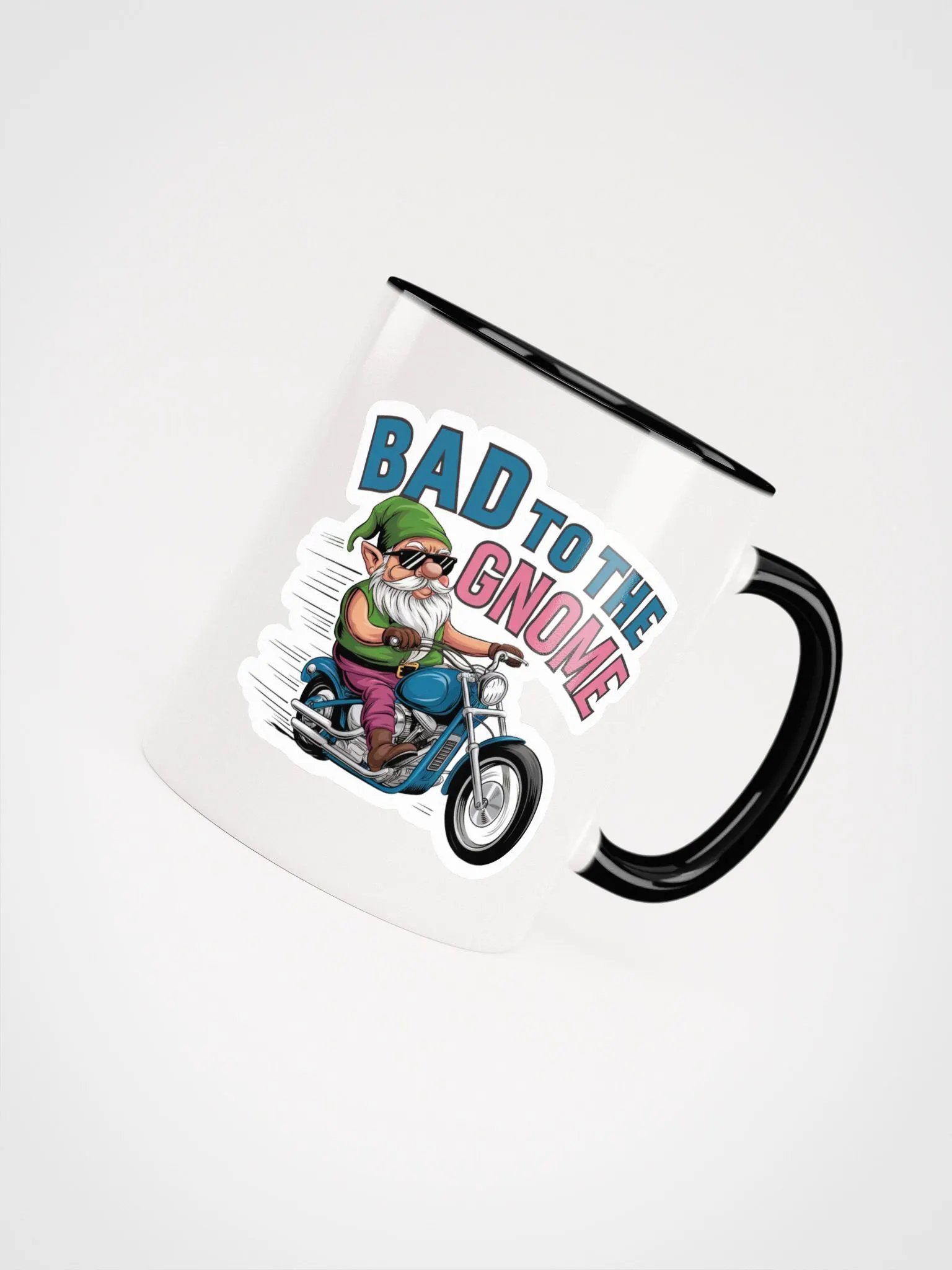 Bad to the Gnome Mug with Color Inside product image (2)
