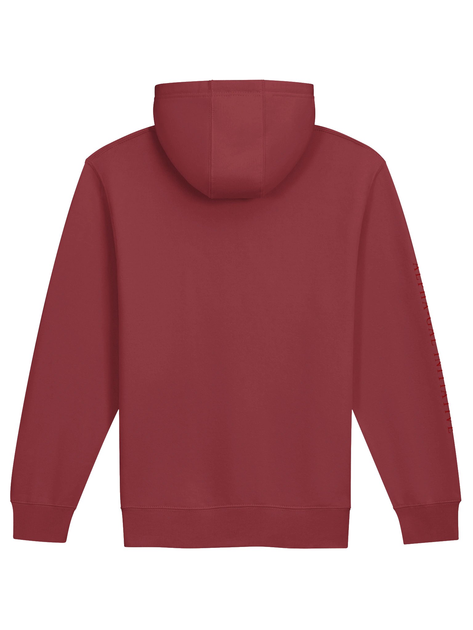 Burgundy / Oxblood Unisex Zip Hoodie product image (2)