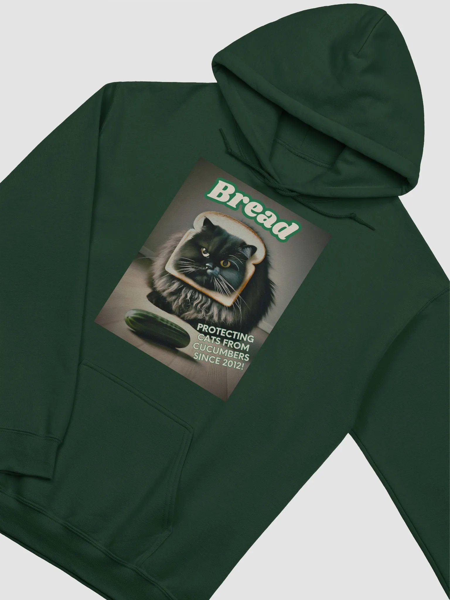 Bread - Protecting Cats From Cucumbers Hoodie product image (16)
