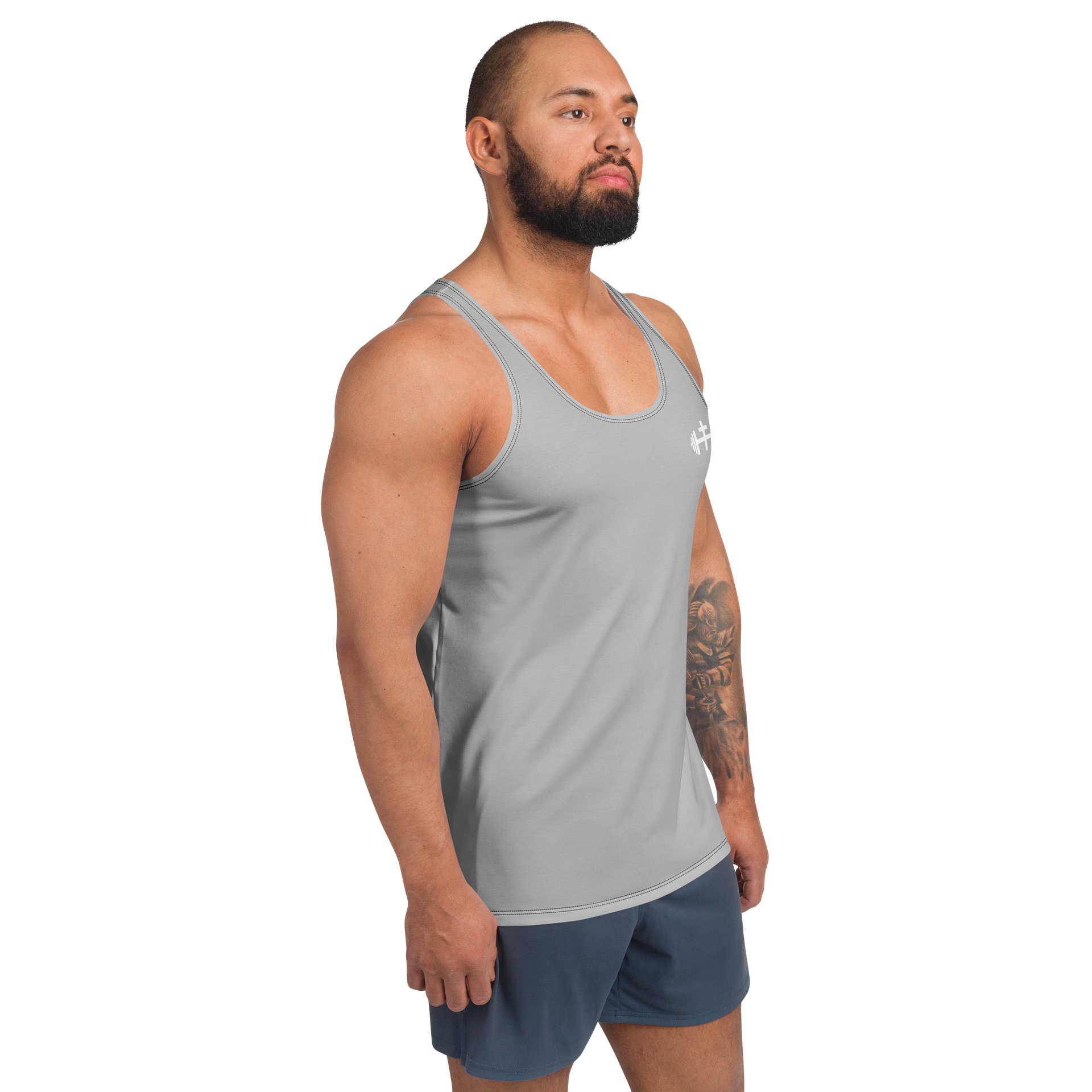 His House Unisex Performance Tank - Silver product image (3)