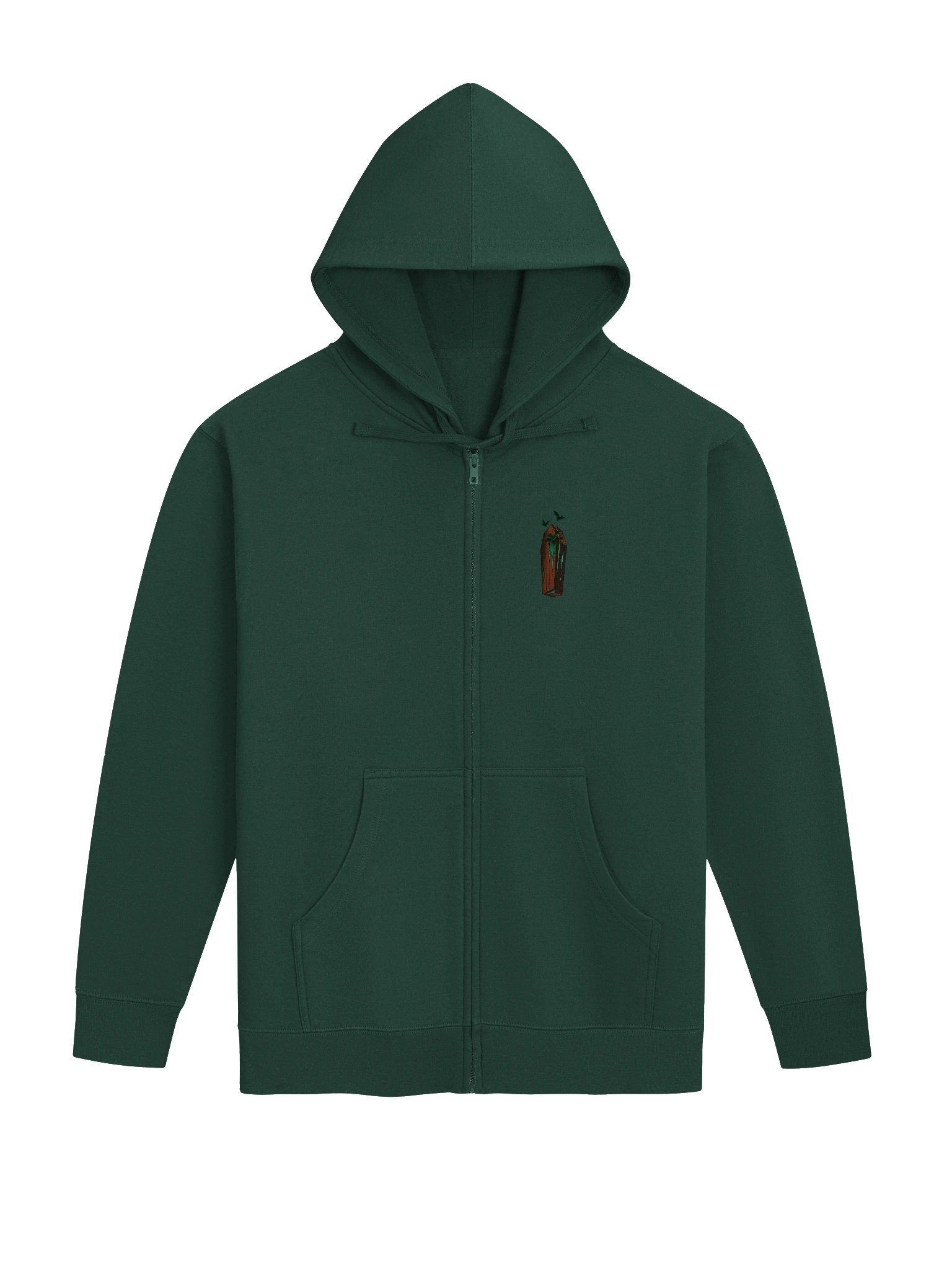Coffin - Independent Trading Co. Fleece Zip Up Hoodie product image (4)