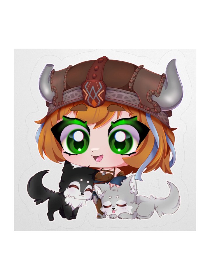 Nunu + Pups Sticker product image (2)