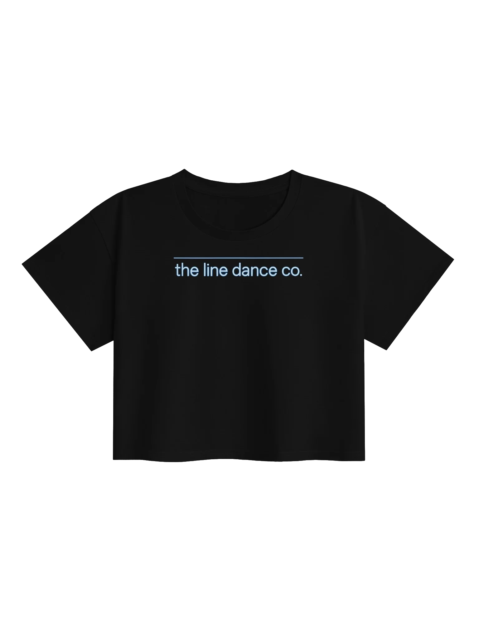 The Line Dance Co Cropped Logo Tee product image (1)
