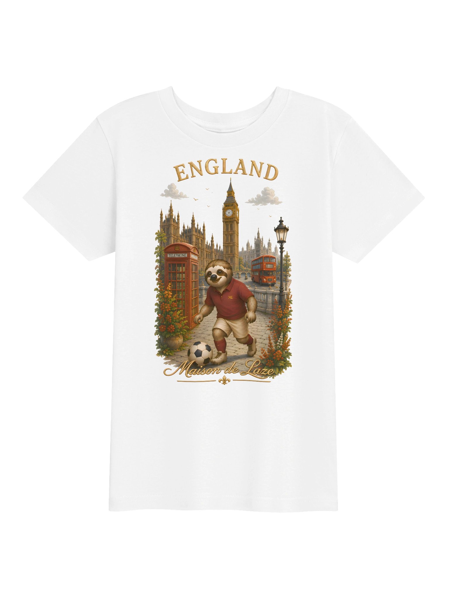England Kids' T-Shirt — World Collection product image (5)