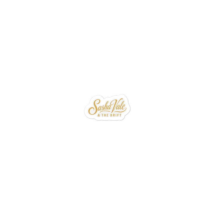 Sasha Vale & The Drift Logo Sticker product image (1)