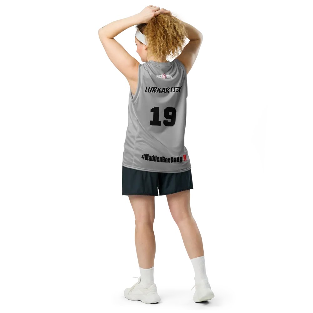 Madden Bae Jersey 👨‍🎨 (Gray + Black Logo) product image (11)