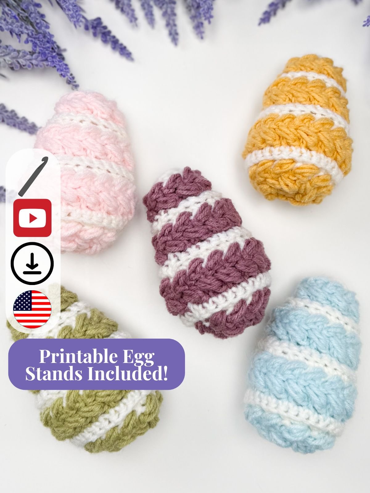 Make Charming Easter Decor with This Crochet Pattern Trio product image (4)