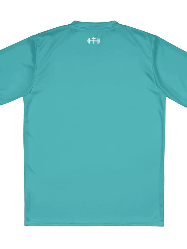 His House Mens Performance V-Neck T-Shirt - Teal product image (6)
