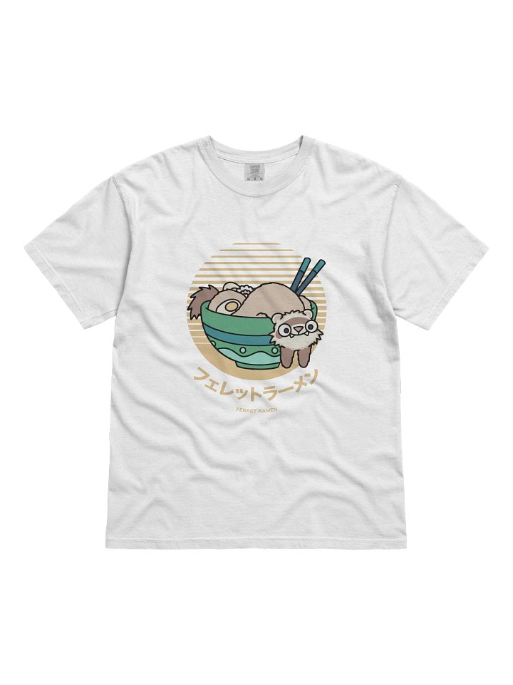 Ferret Ramen Japanese – T-Shirt product image (41)