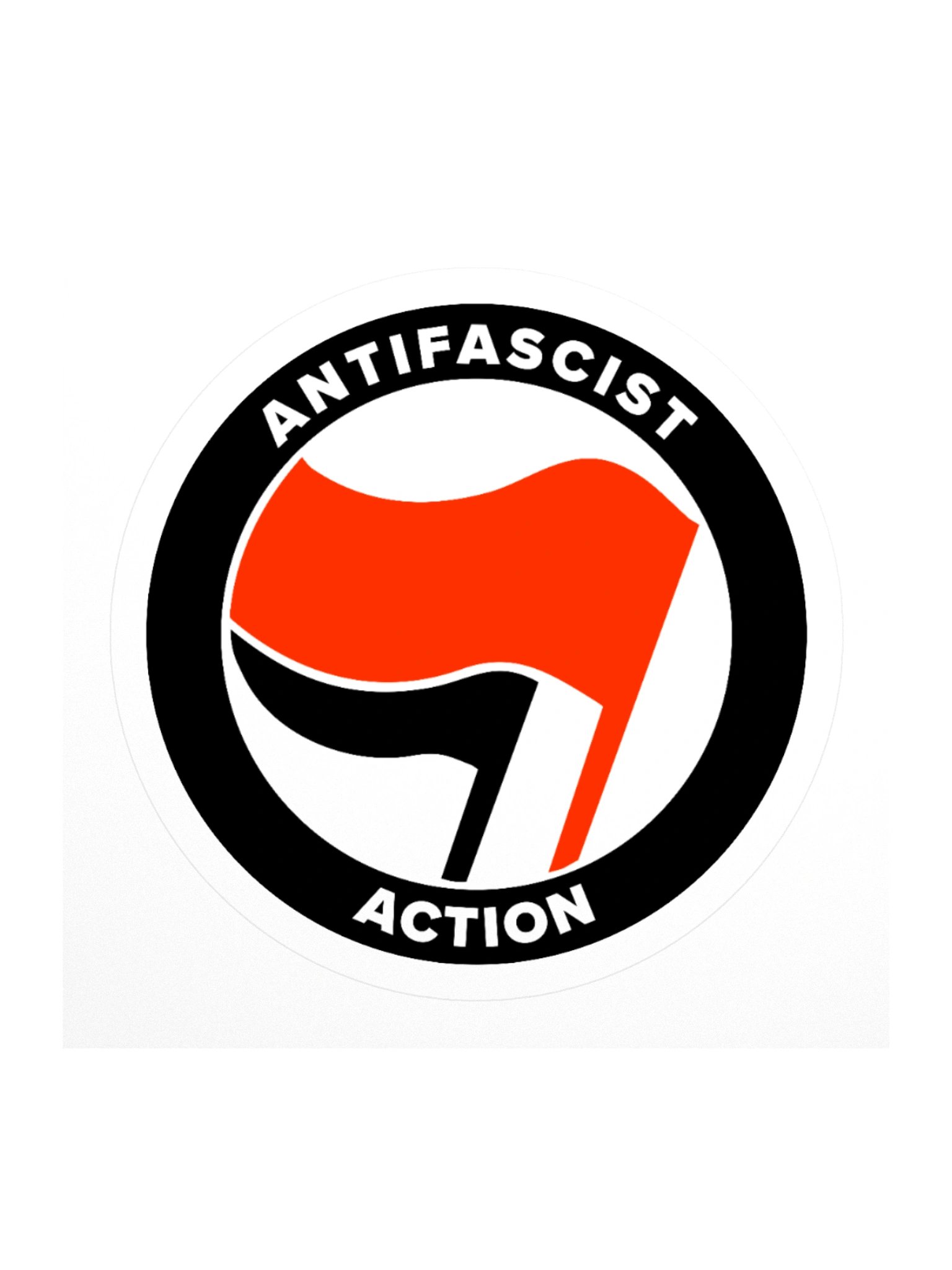 Antifa Logo Kiss Cut Sticker product image (3)