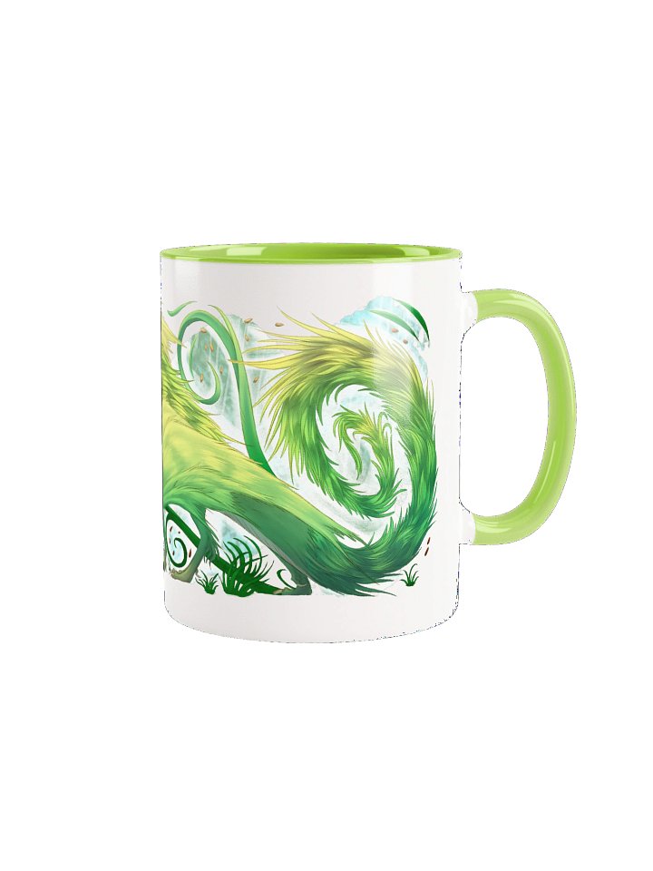 Grass Dragon Color-lined Mug product image (2)