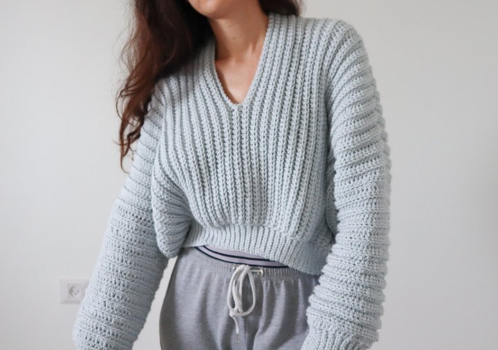 Super Slouchy Sweater - Crochet Pattern product image (1)