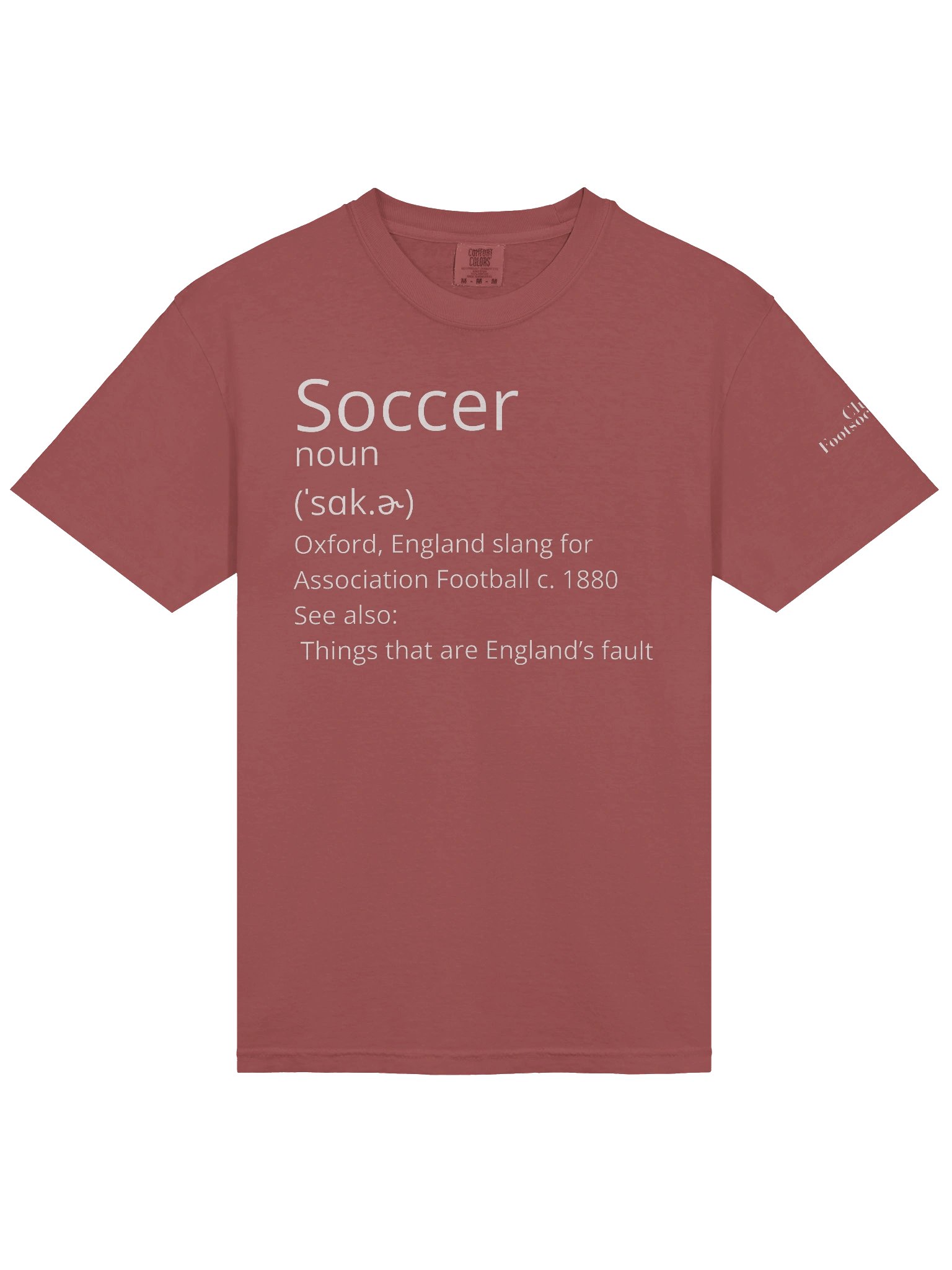 Soccer Definition/England's Fault Comfort Tee product image (33)