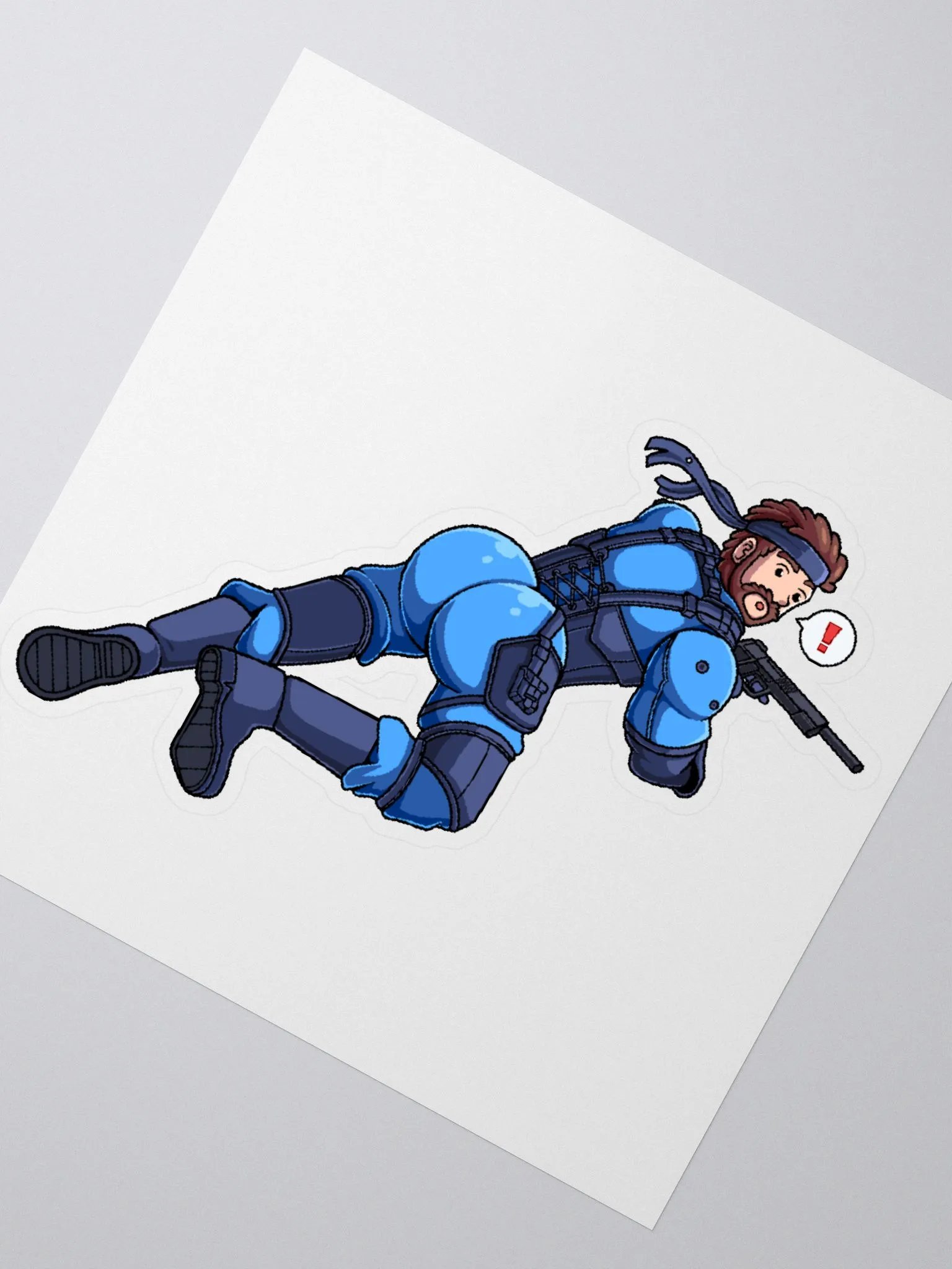 Solid Snake Sticker | Metal Rear Solid Collection product image (2)