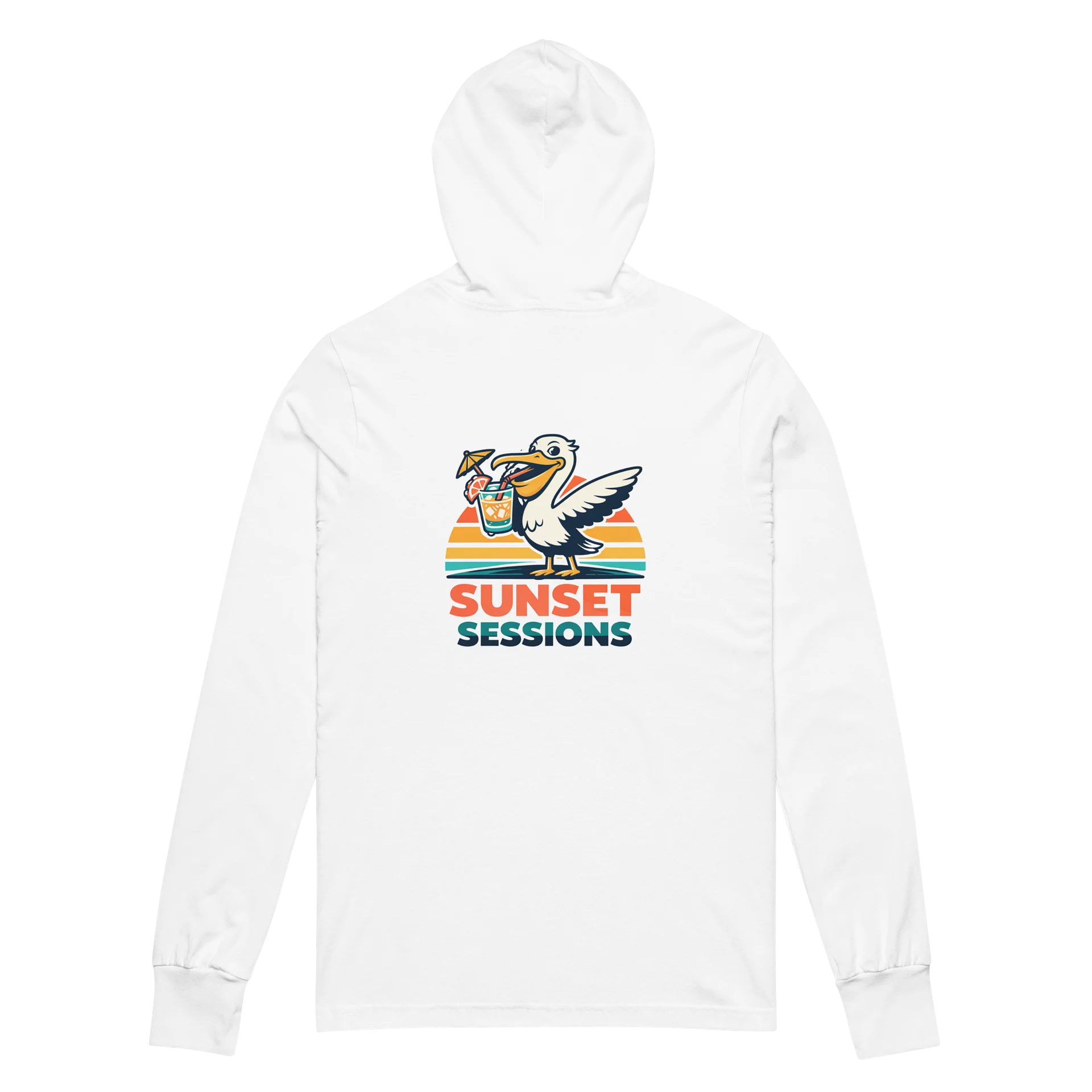 Sunset Sessions Pelican Hooded T-Shirt product image (15)