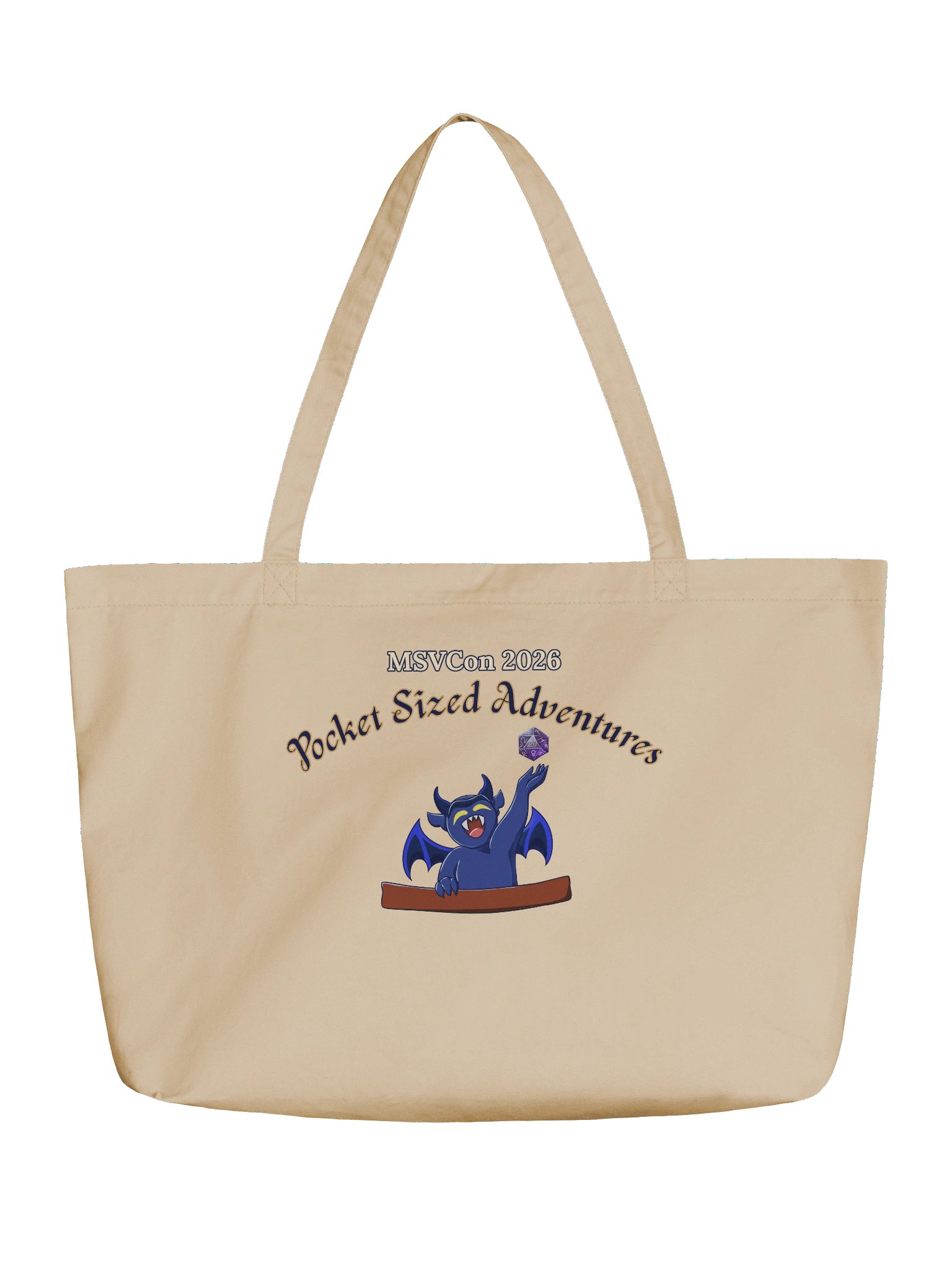 MSVCon 2026: Pocket Sized Adventures Cotton Tote product image (6)