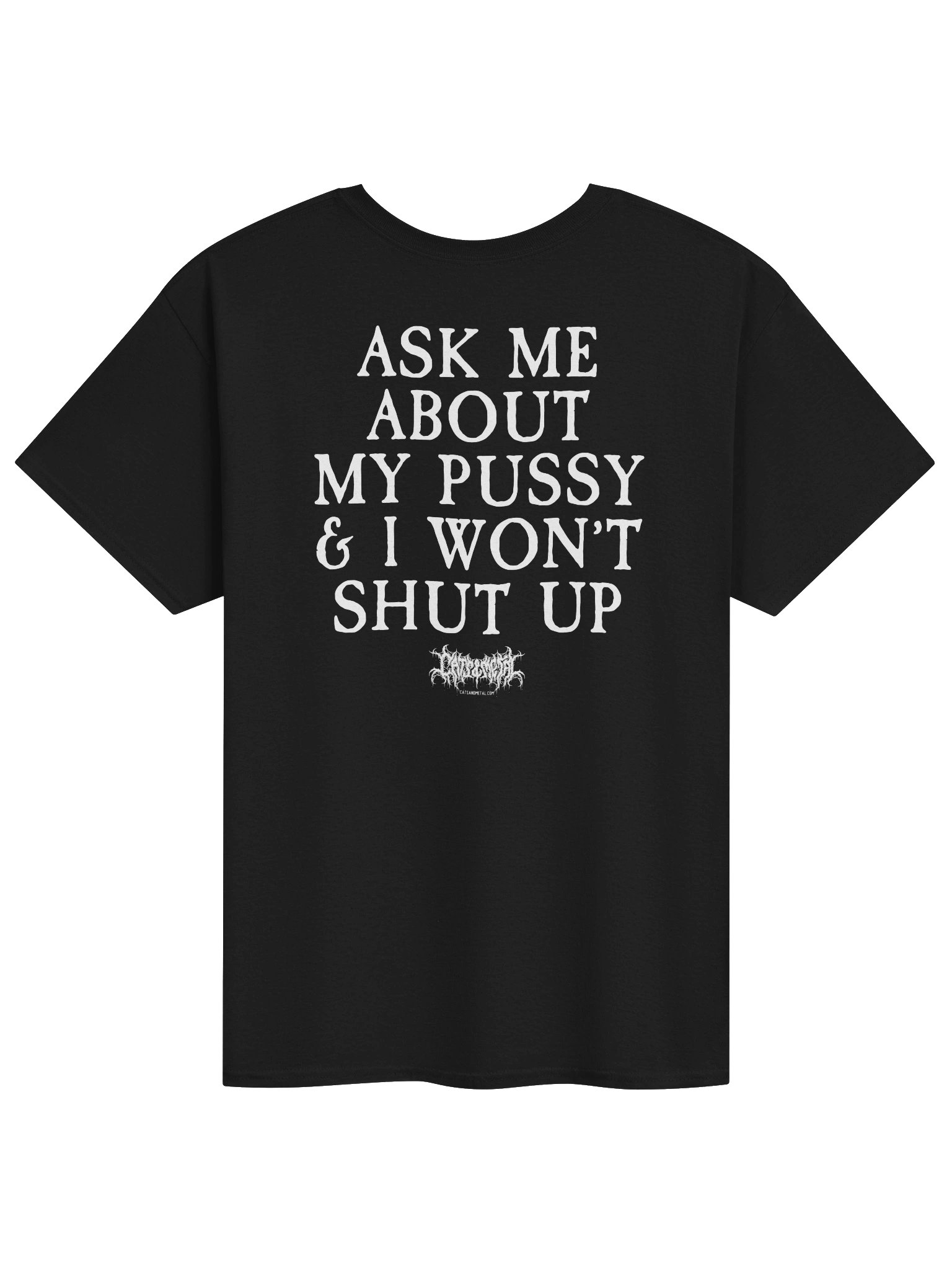 ASK ME ABOUT IT Unisex Tee | The OnlyCats Collection product image (1)