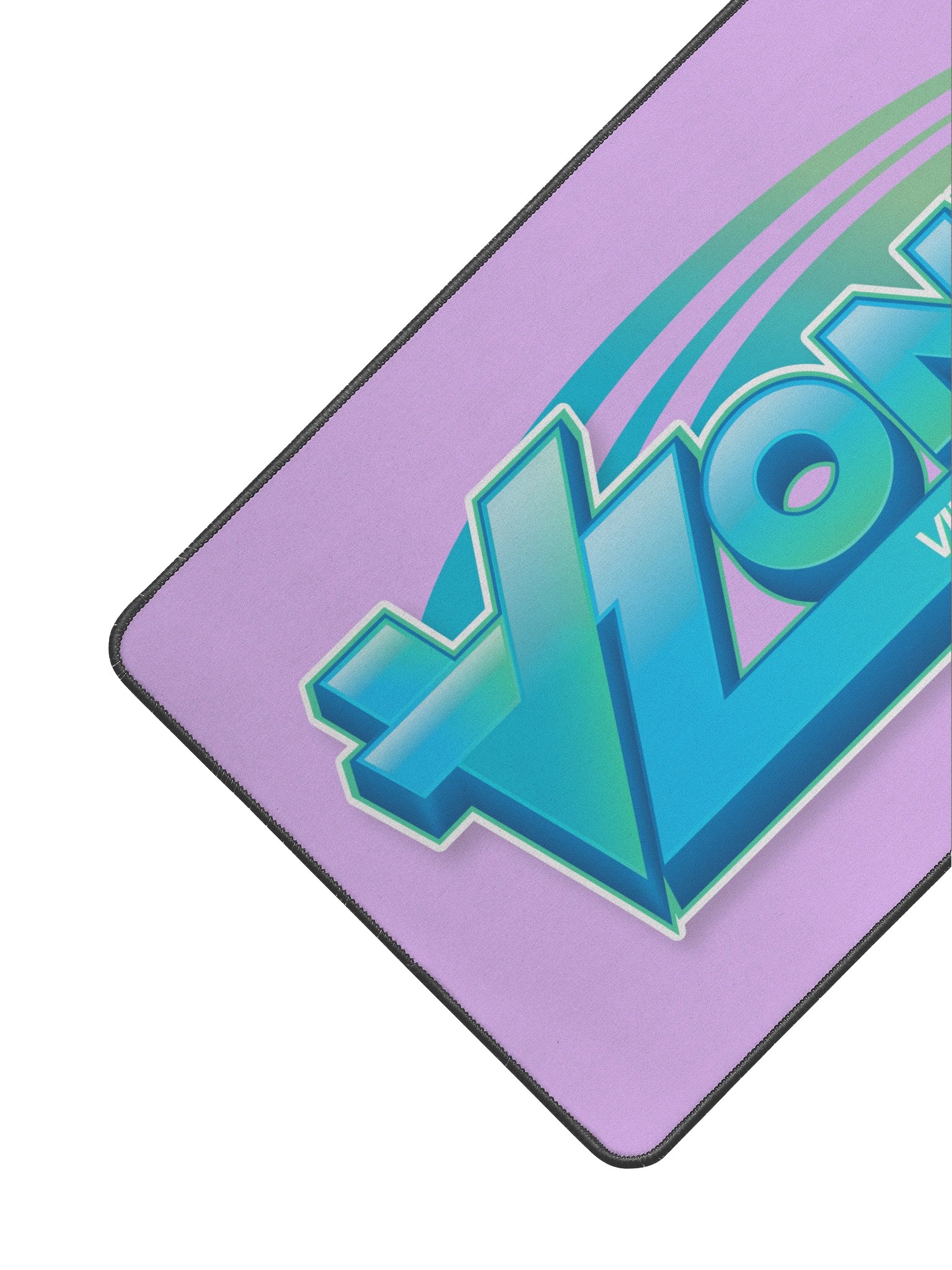 VZones Logo Desk Mat 12" x 22" - Pink product image (2)