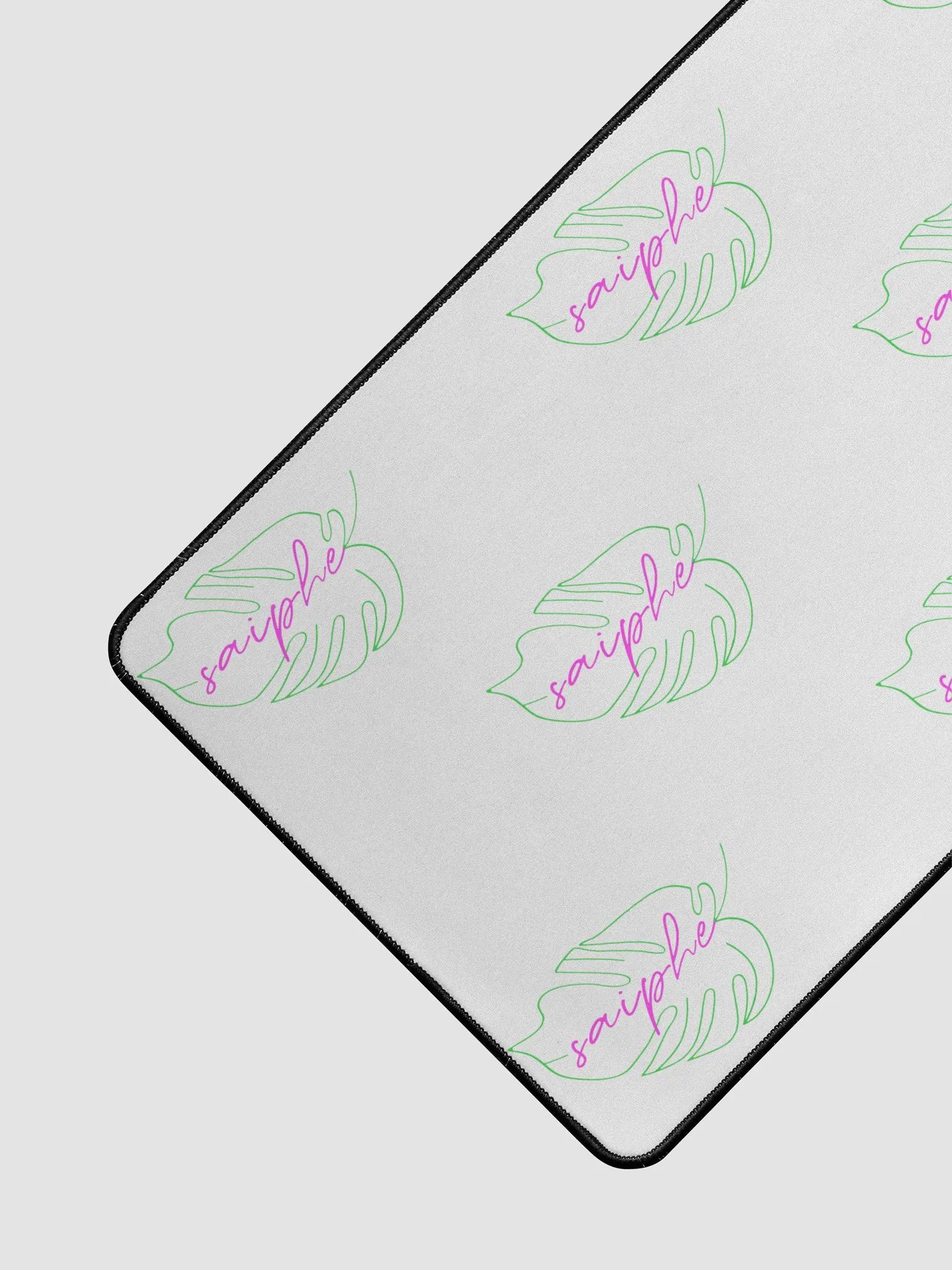 Saiphe Leaf White Mousepad Color Logo product image (1)