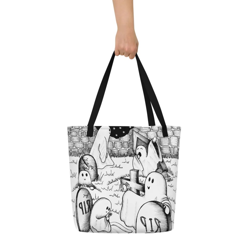 Graveyard Wake Up Tote Bag product image (7)