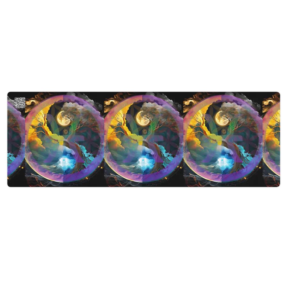 Yoga Matt Pisces MonkeyDabs Art product image (1)