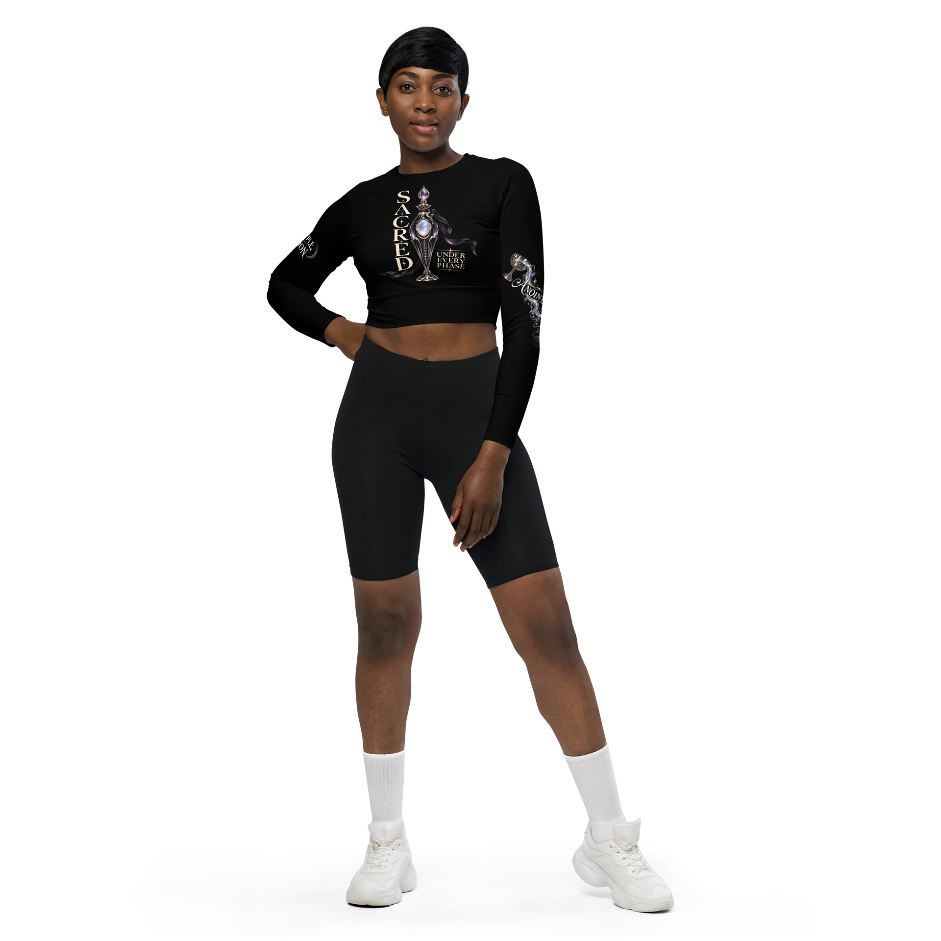 Fethria | The Moon Answers To Her: Eco-Luxe Celestial Crop product image (9)