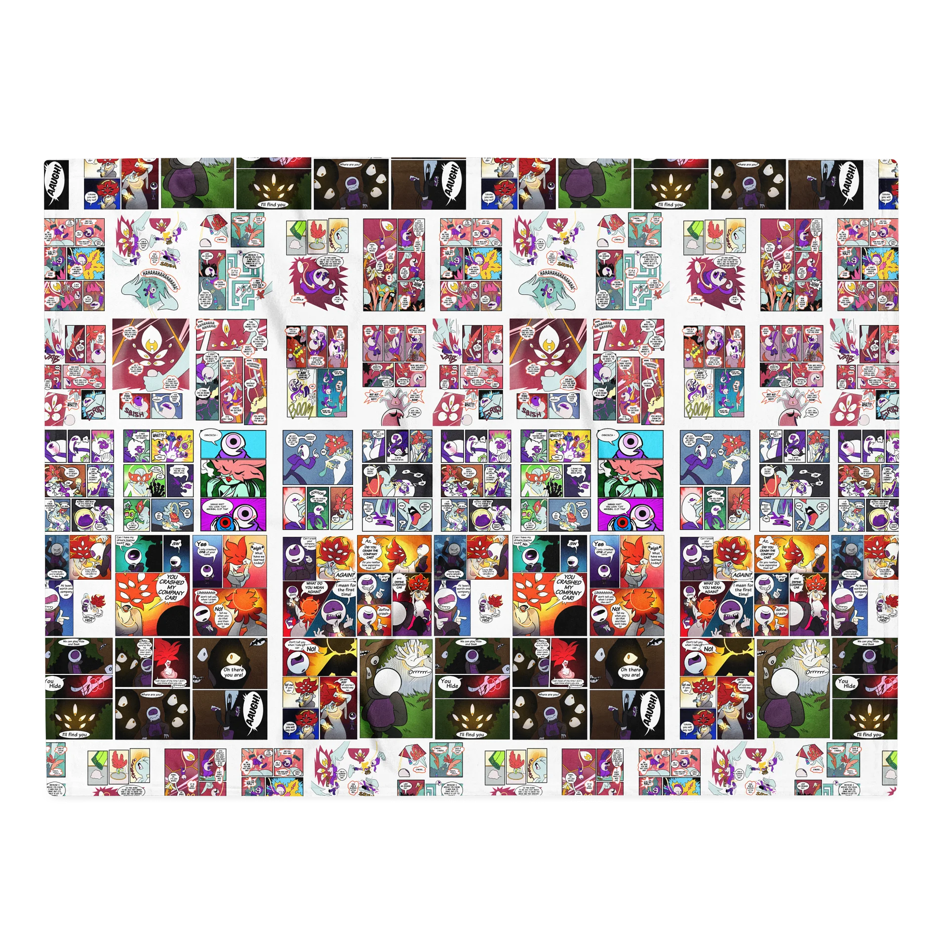 Omniscia Comic Blanket! product image (1)
