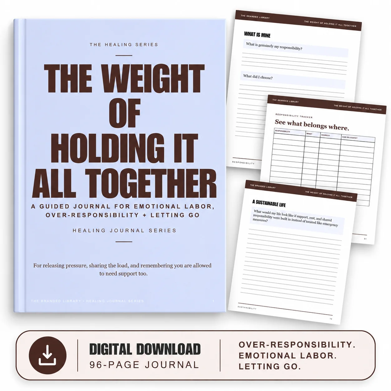 The Weight of Holding It All Together — Over-Responsibility product image (1)