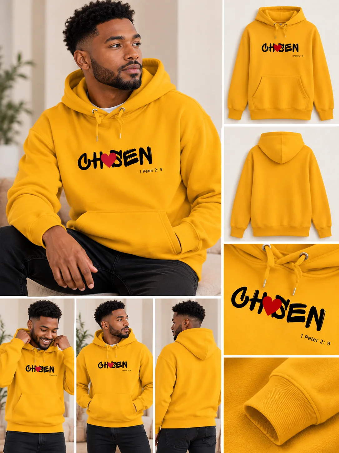 Chosen | Premium Faith-Inspired Hoodie product image (4)