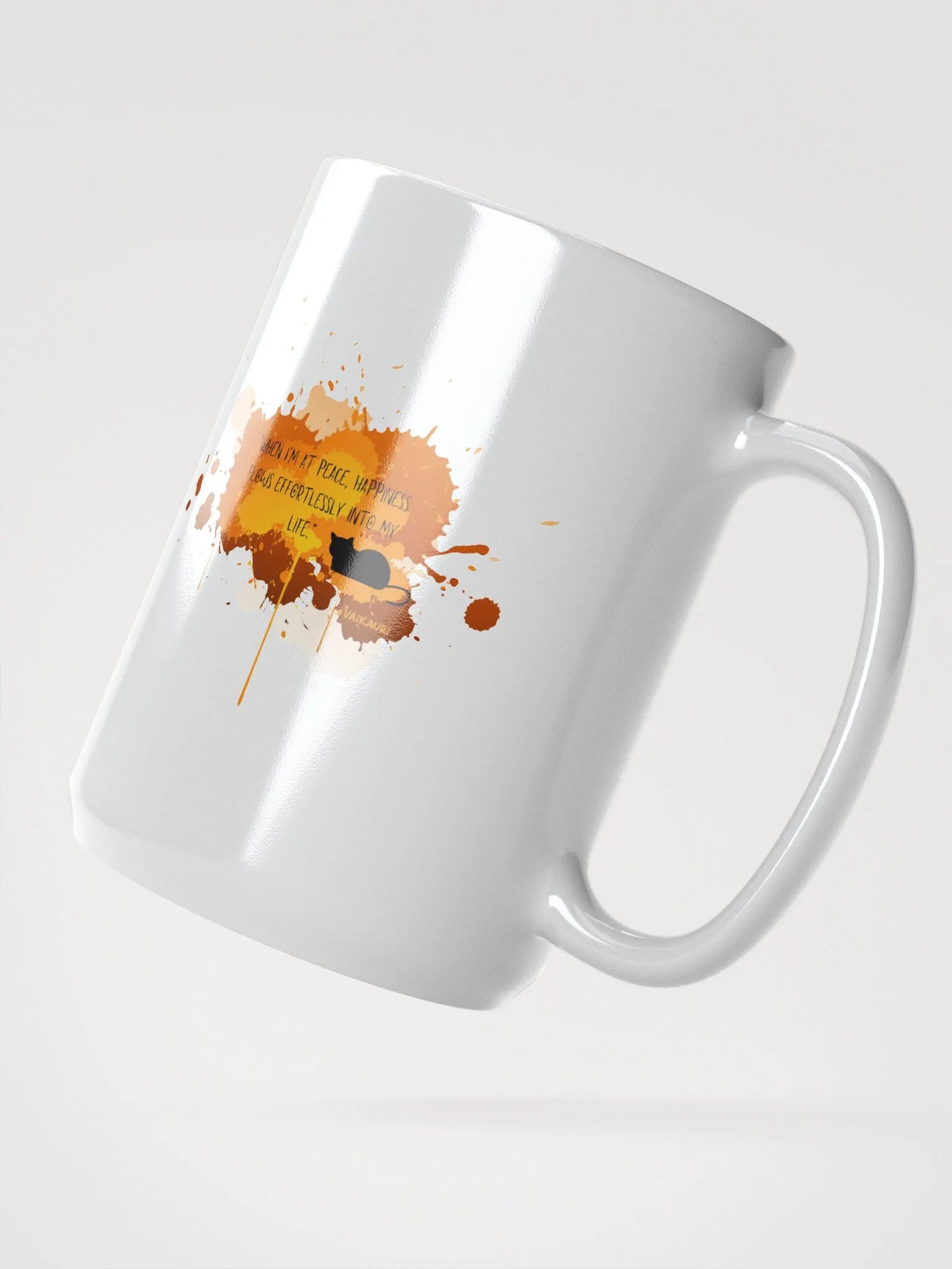 Vaikauri Wisdom Cat Mug product image (2)