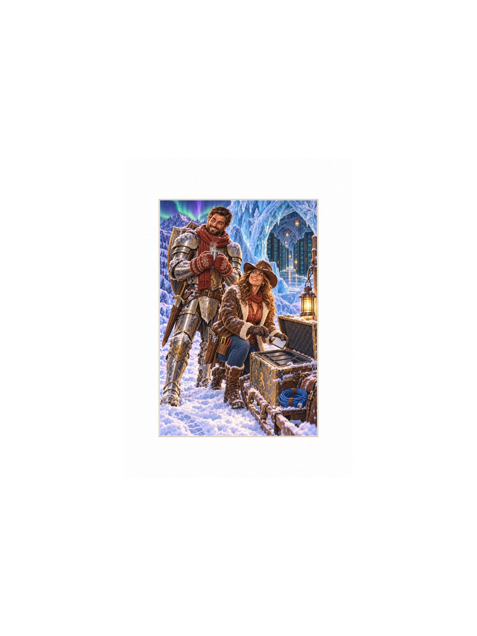 Cold Storage Small Art Print product image (1)