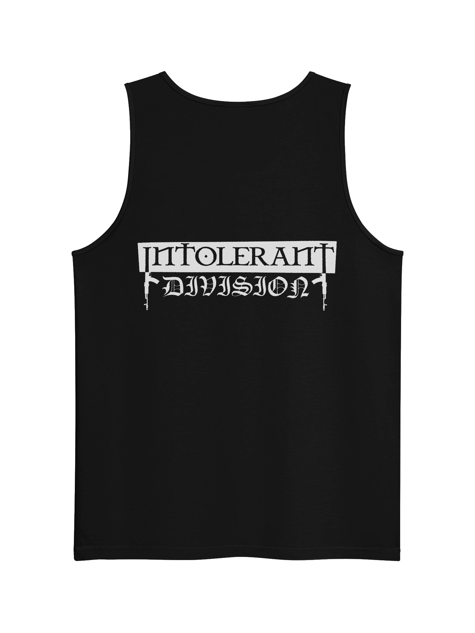 INTOLERANT DIVISION TANKTOP BACKPRINT product image (2)