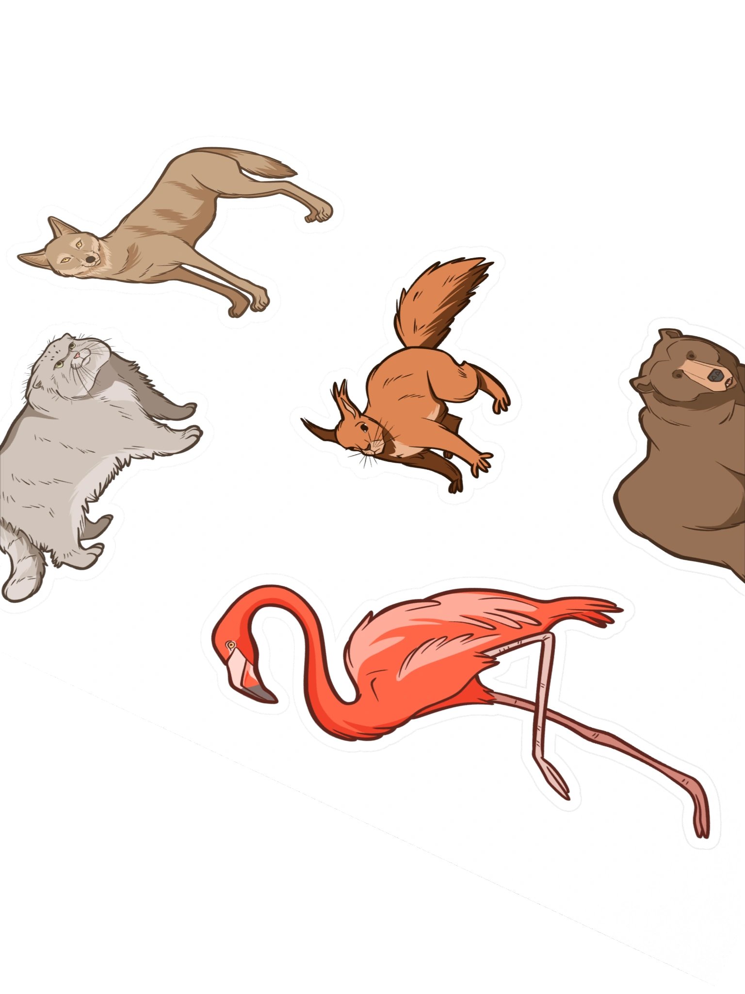 Animals of the Kazahk Steppe - Sticker Sheet #2 product image (3)
