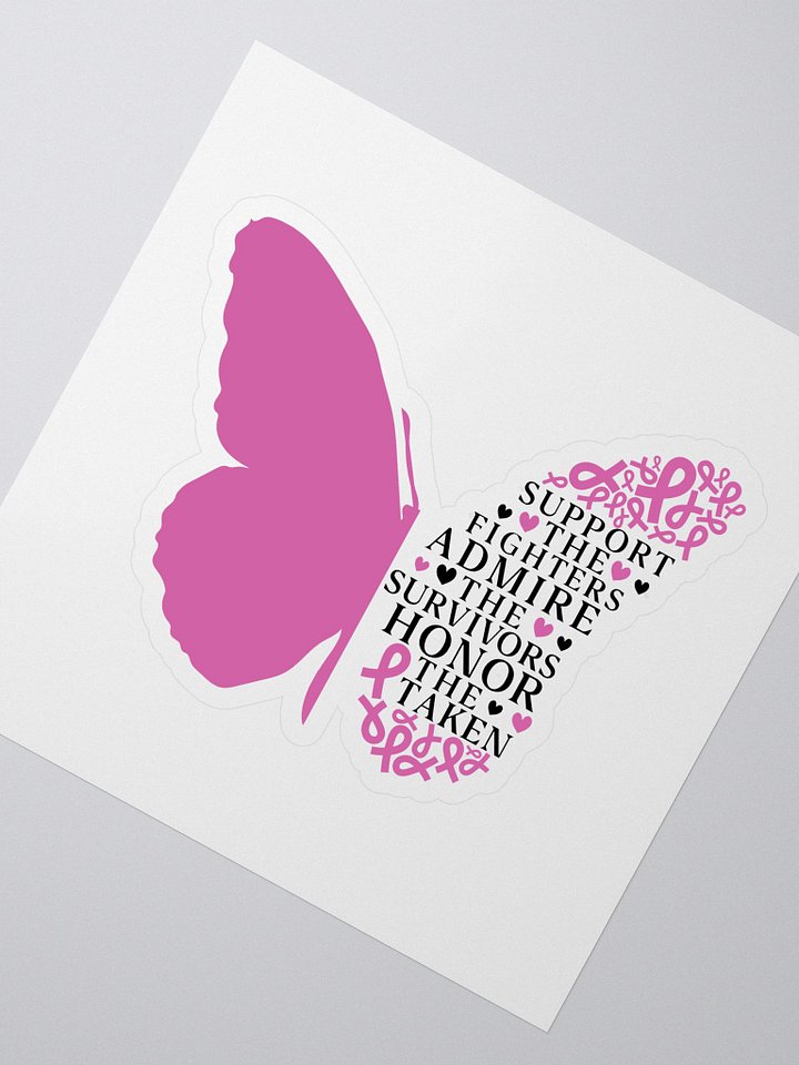 Breast Cancer Awareness - Support Sticker product image (2)