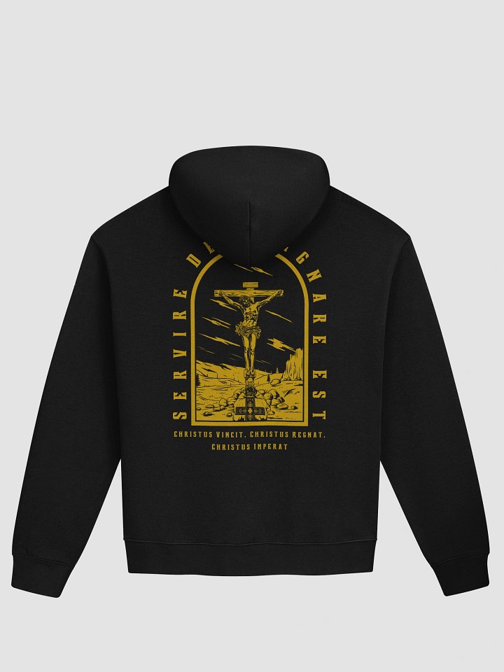 To Serve God is to Reign! - Oversized Hoodie product image (2)