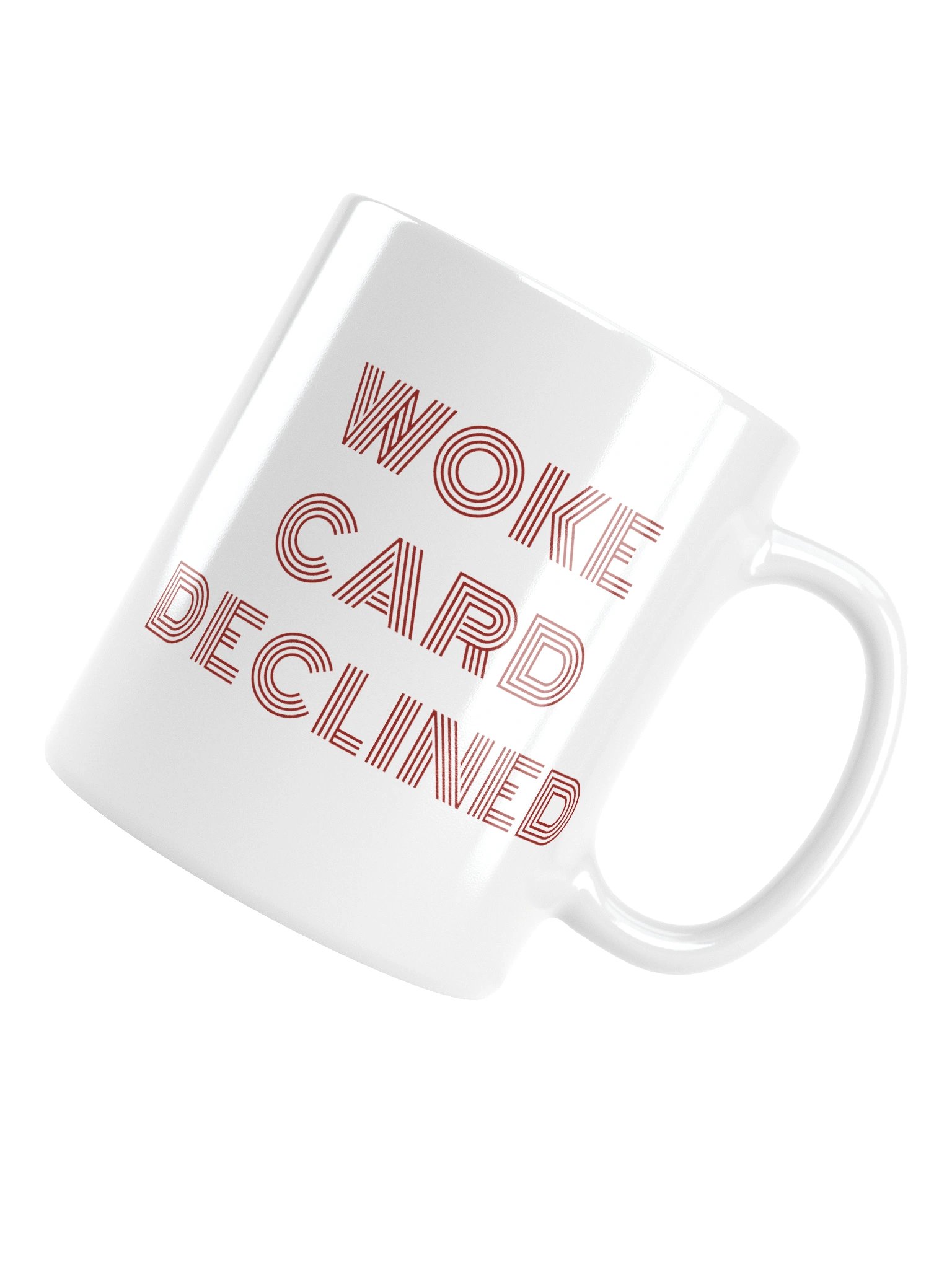 WOKE Card Declined Mug product image (5)