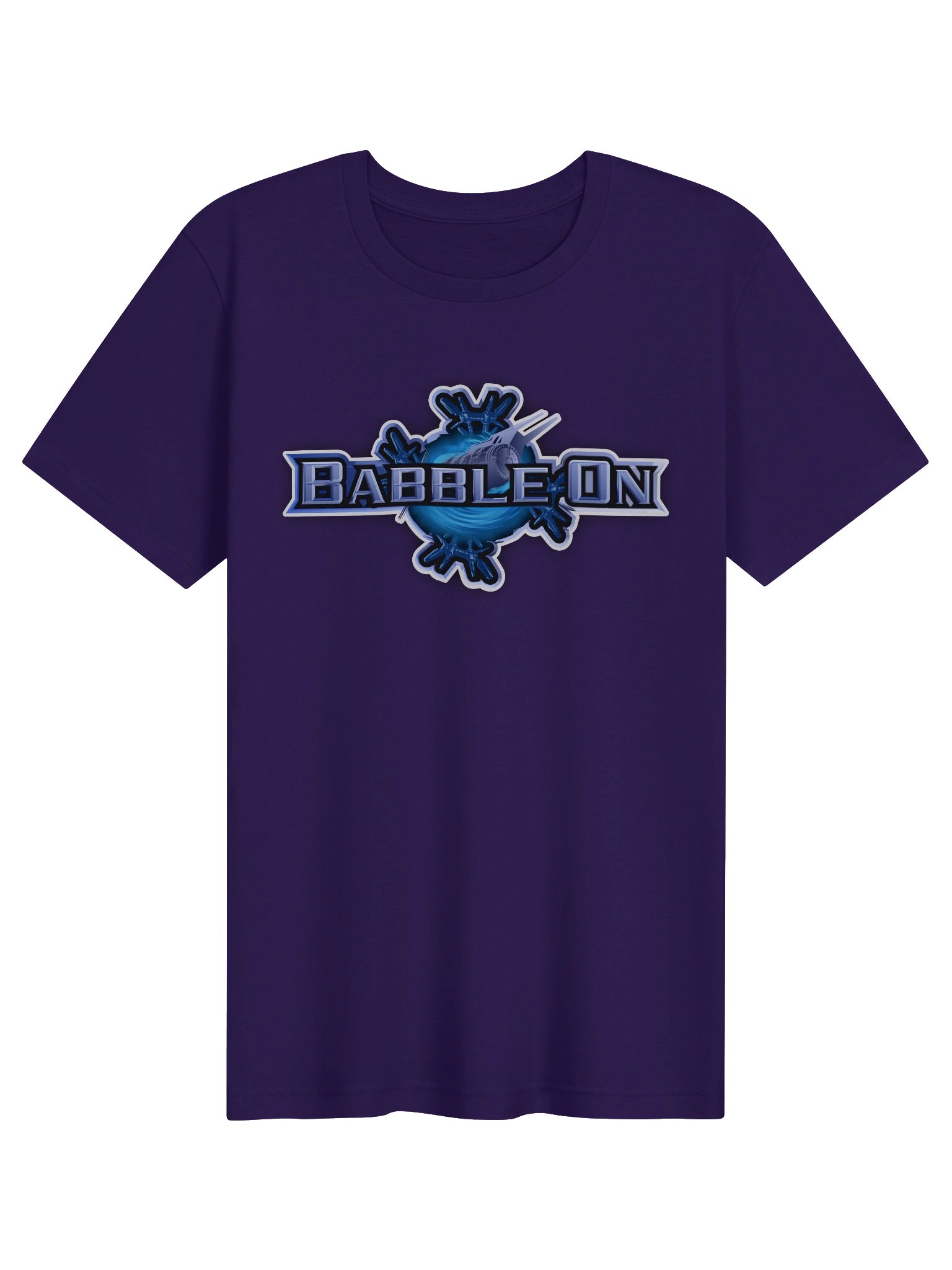 Babble On Logo Tee, Purple Edition product image (1)