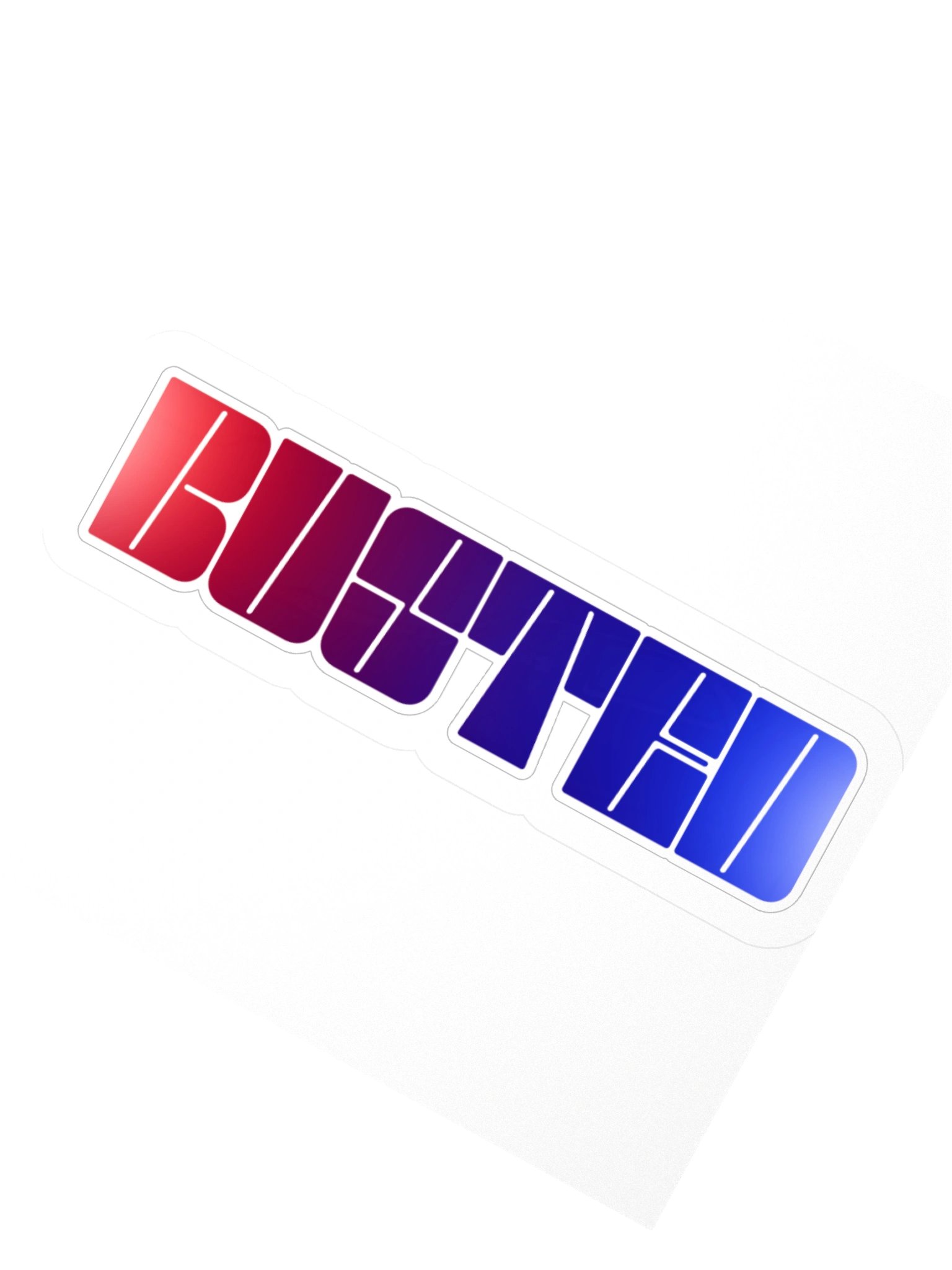BUSTED Sticker product image (4)