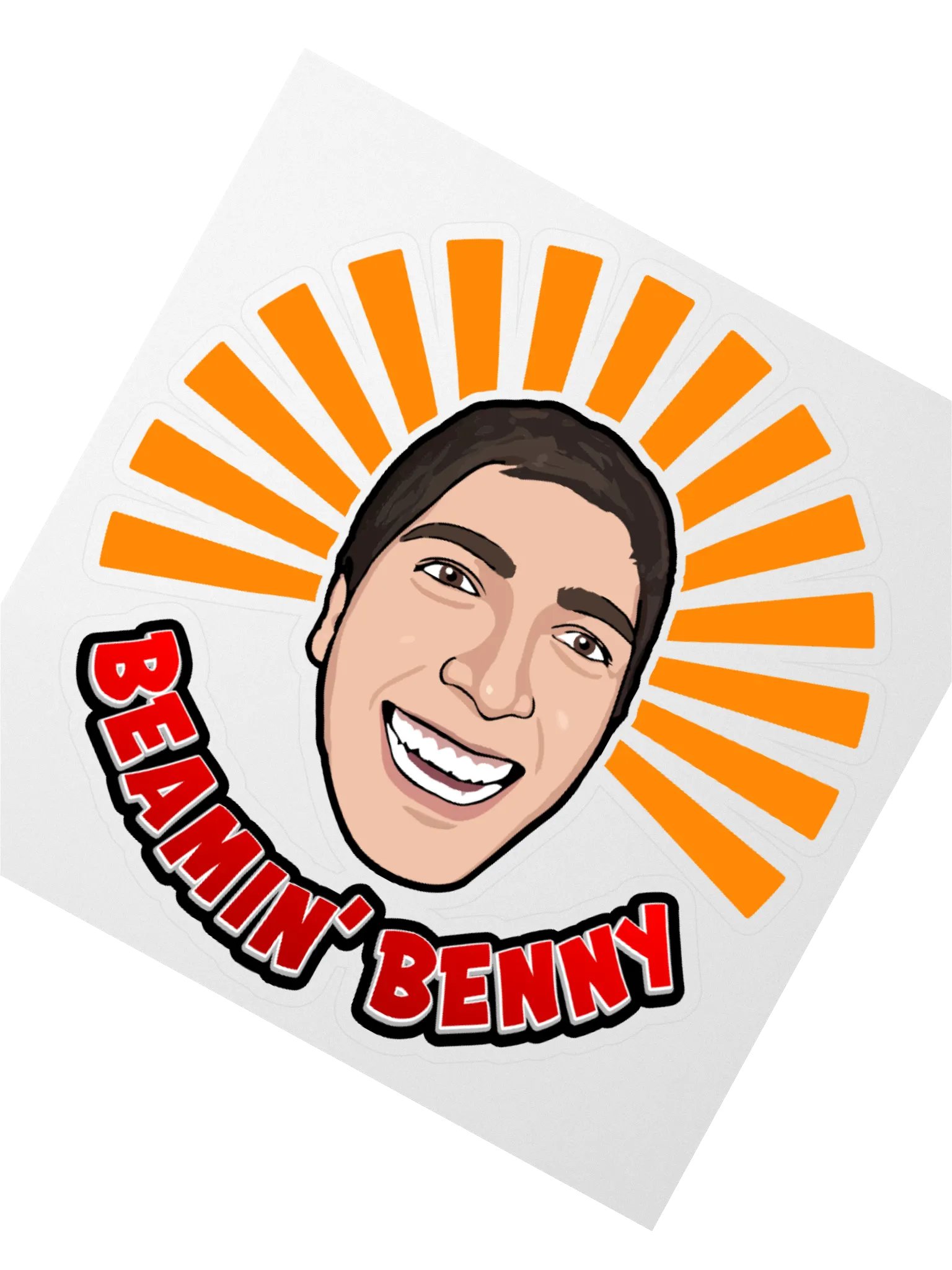 Beamin' Bright Benny Sticker product image (2)