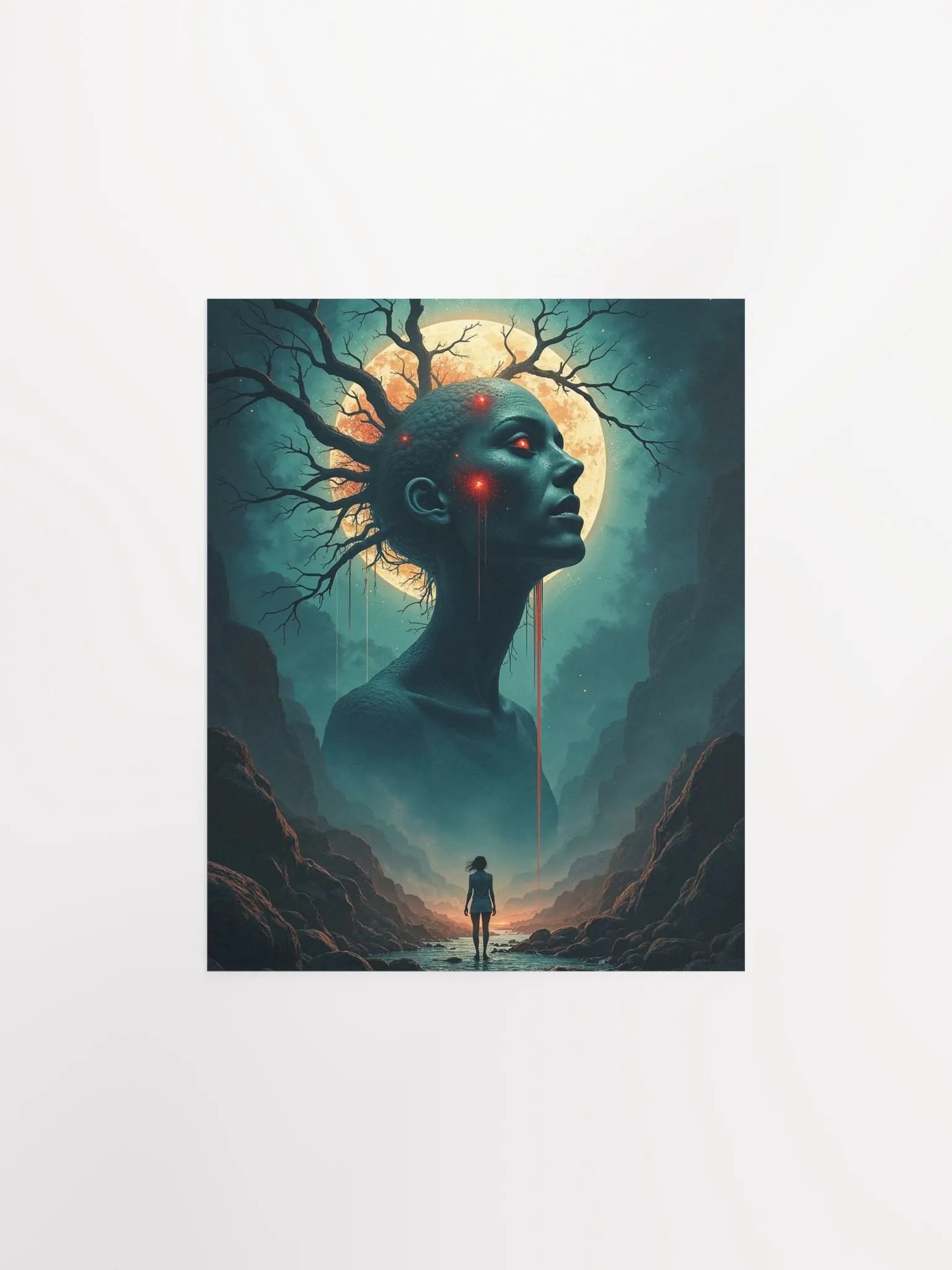 Ethereal Moonlit Vision Poster product image (17)