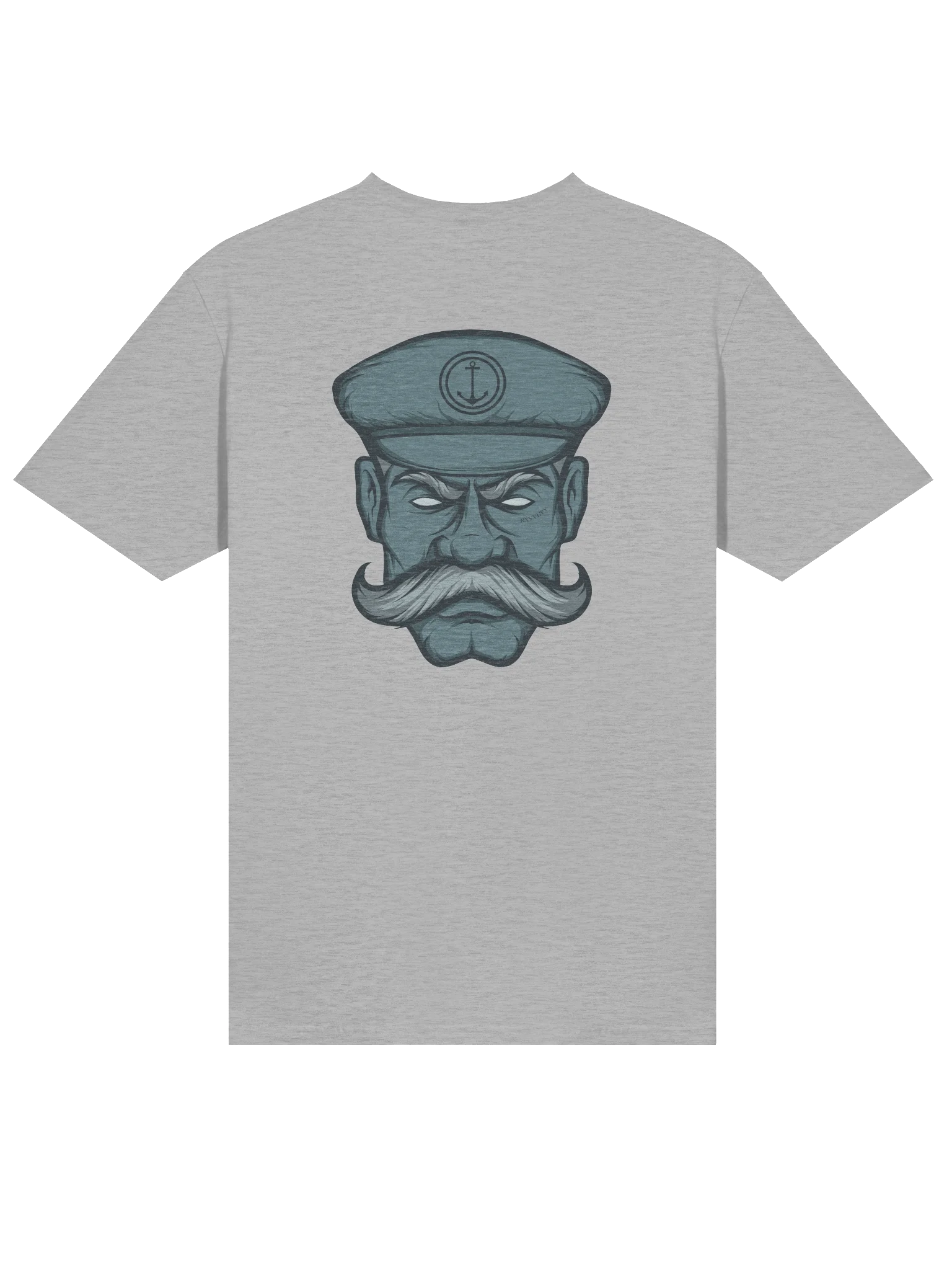 RYL BLD CAPTAIN T SHIRT (BLACK LOGO) product image (4)