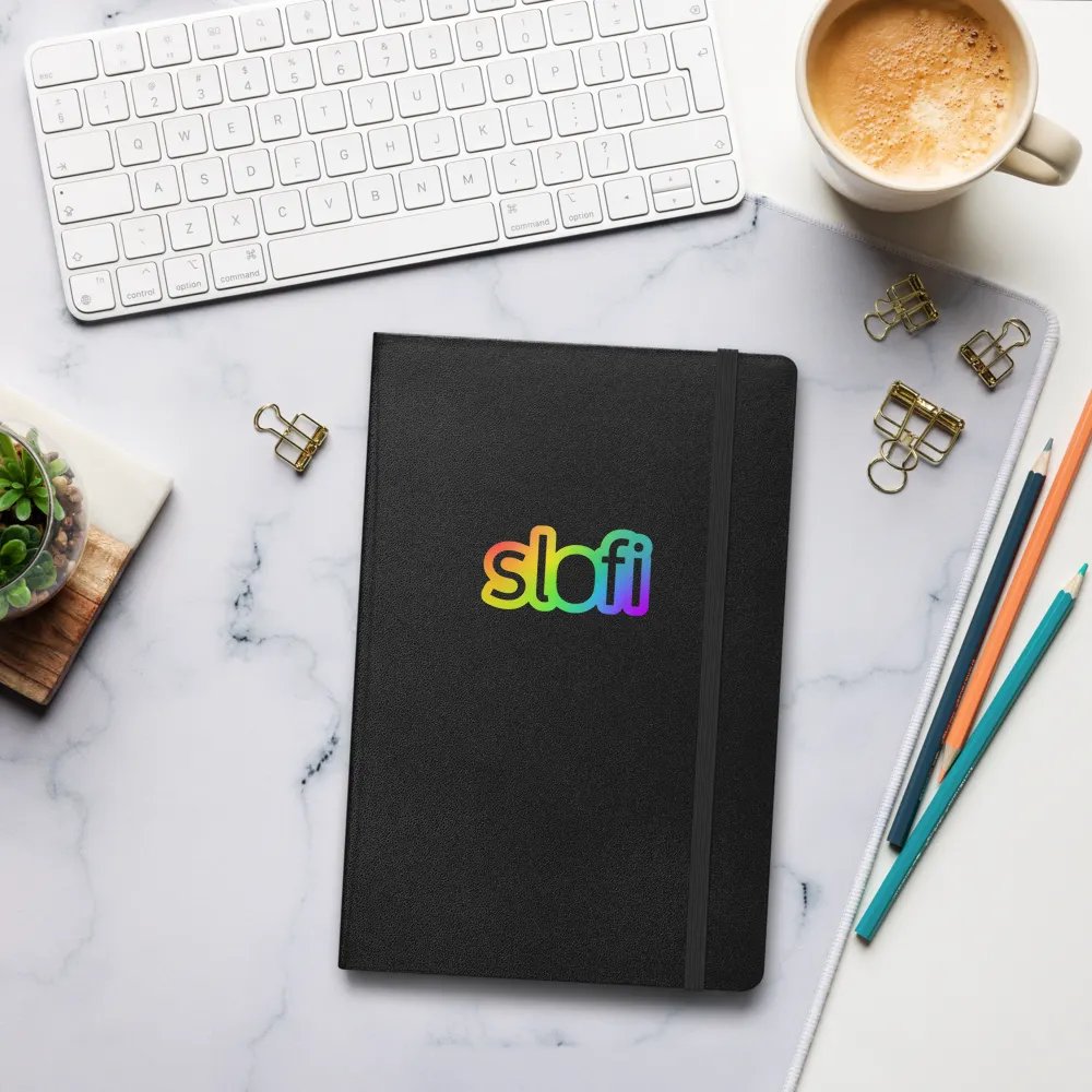 Slofi "Hyper Colour" Text Notebook product image (8)