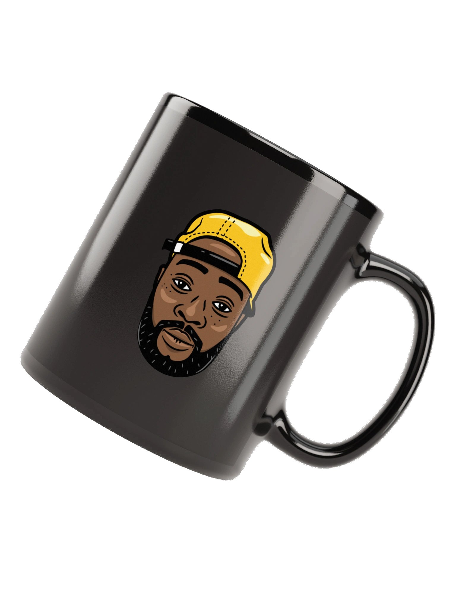 Maja 7th's Black Glossy Mug product image (6)