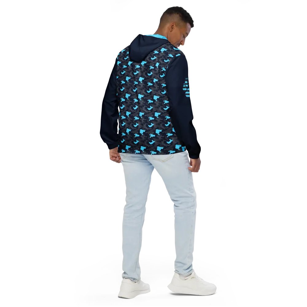 Paw Print Camo Windbreaker product image (4)