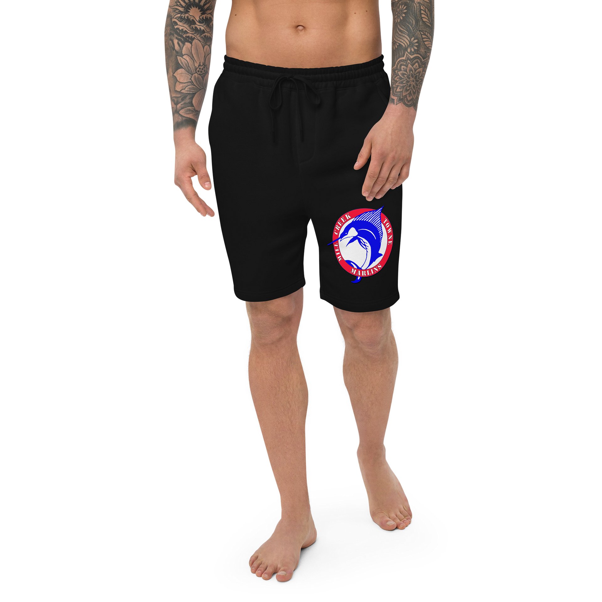 Marlins Logo Fleece Shorts product image (1)