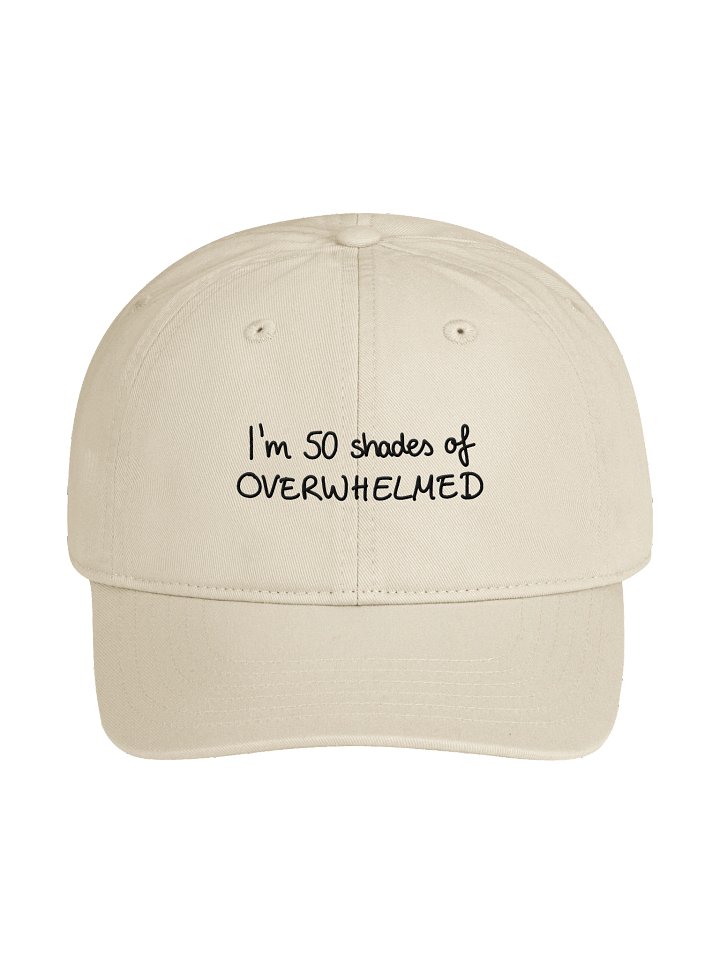 Overwhelmed - Dad Hat product image (1)